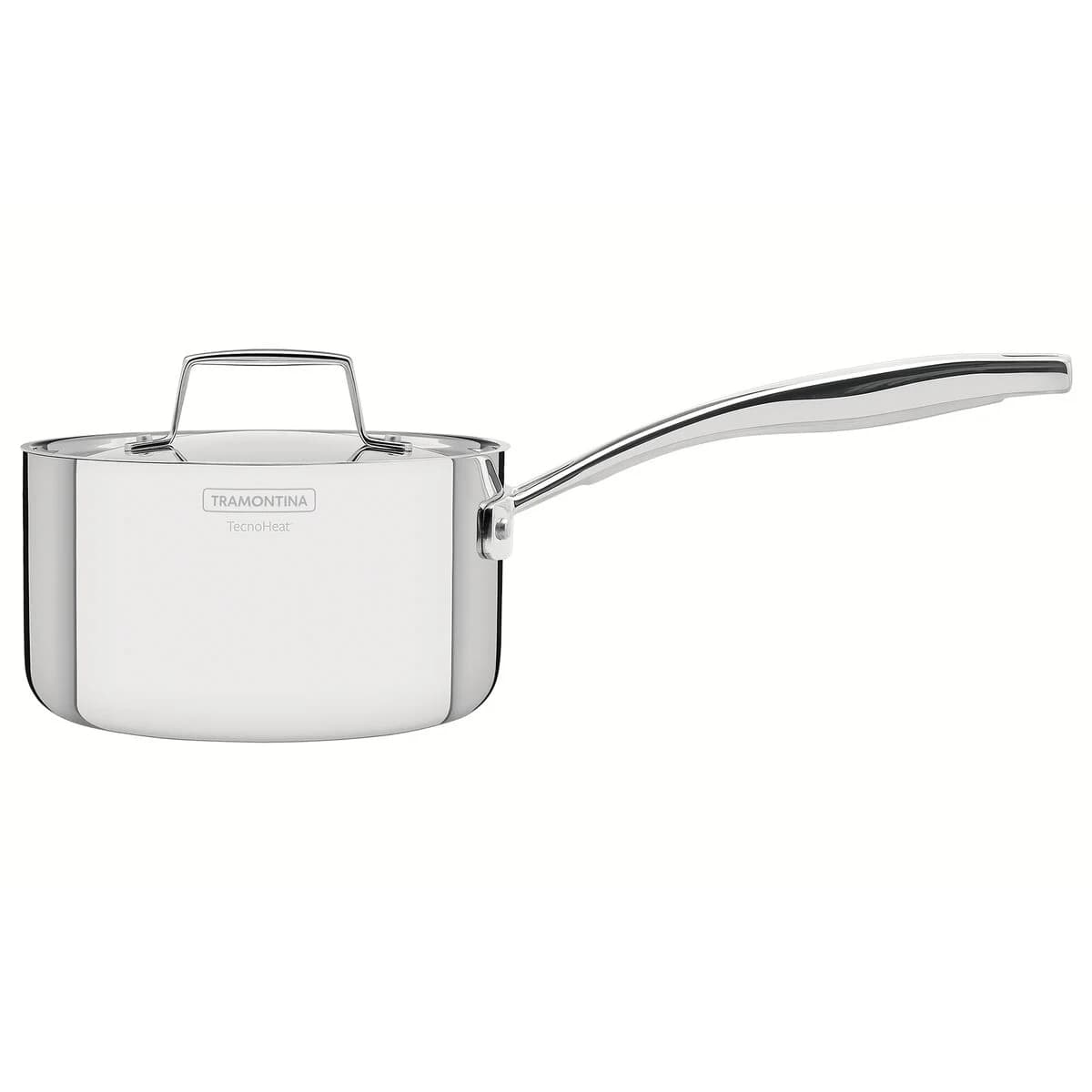 Olla Tramontina Triple Fondo Acero Inox 16 Cm 1,7 Lts Grano — imagen 1 de 7