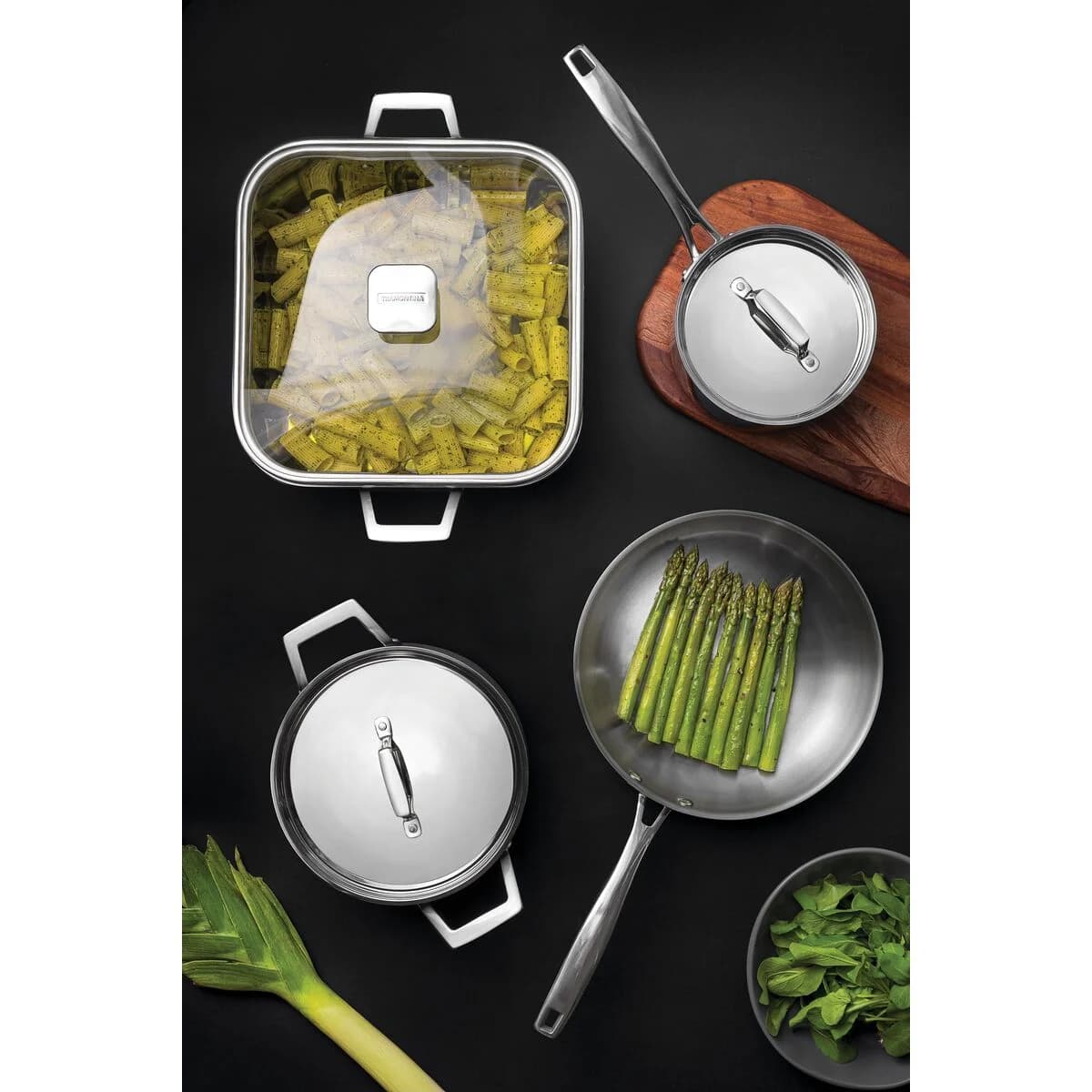 Olla Tramontina Triple Fondo Acero Inox 16 Cm 1,7 Lts Grano — miniatura 7