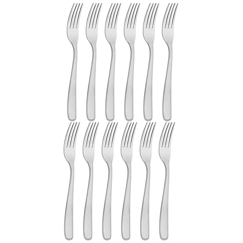 Tenedor De Postre Tramontina Acero Inox Meresias X12 Unid — imagen 1 de 2