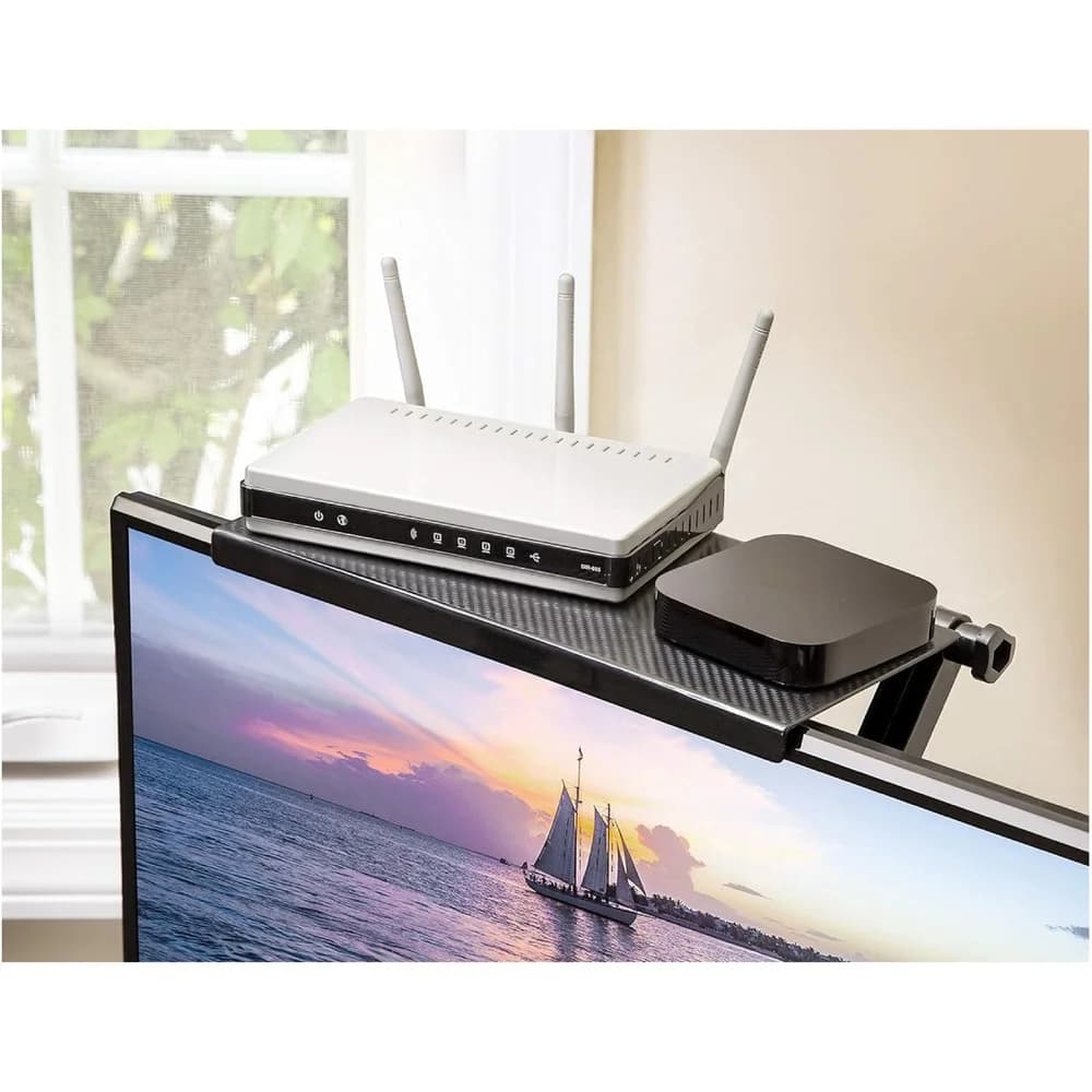 Soporte Para Canalera Decodificador Tv Monitor Playstation — miniatura 3