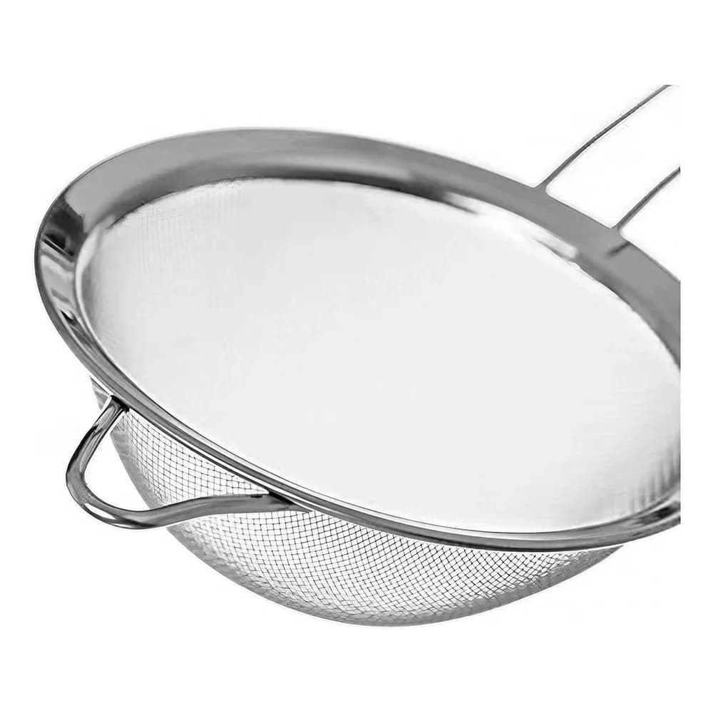 Colador De Malla Acero Inoxidable Cernidor Con Mango 26 Cm — miniatura 2