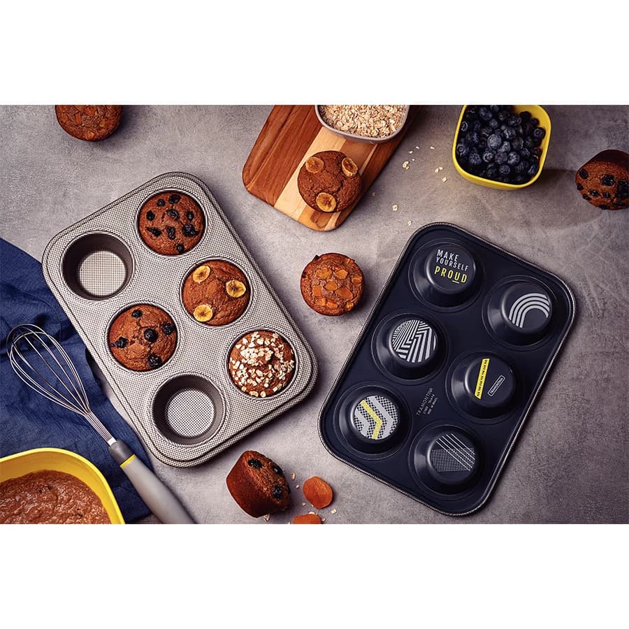 Molde De Muffins Tramontina Teflon Antiadherente 6 Unid. — miniatura 3