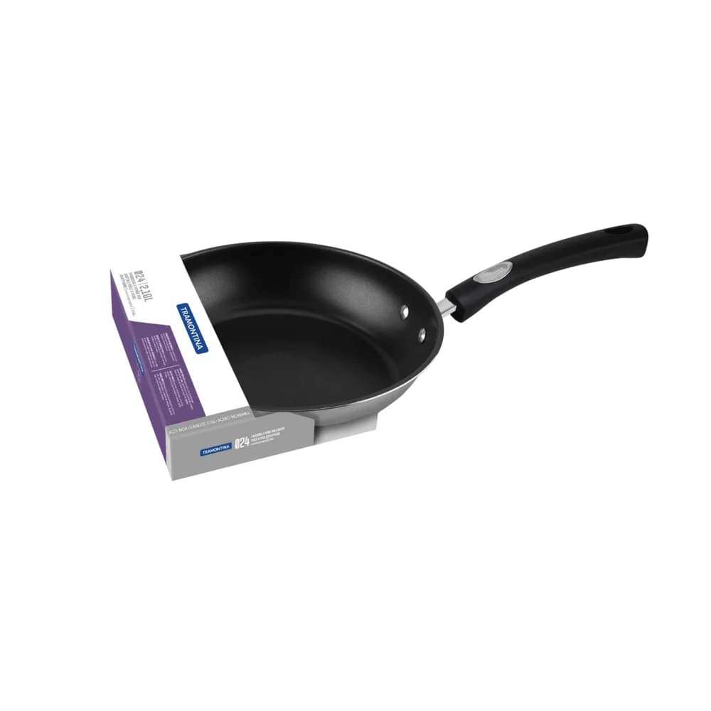 Sarten Tramontina Acero Inox Solar Induccion 24 Cm Antiadher — miniatura 2