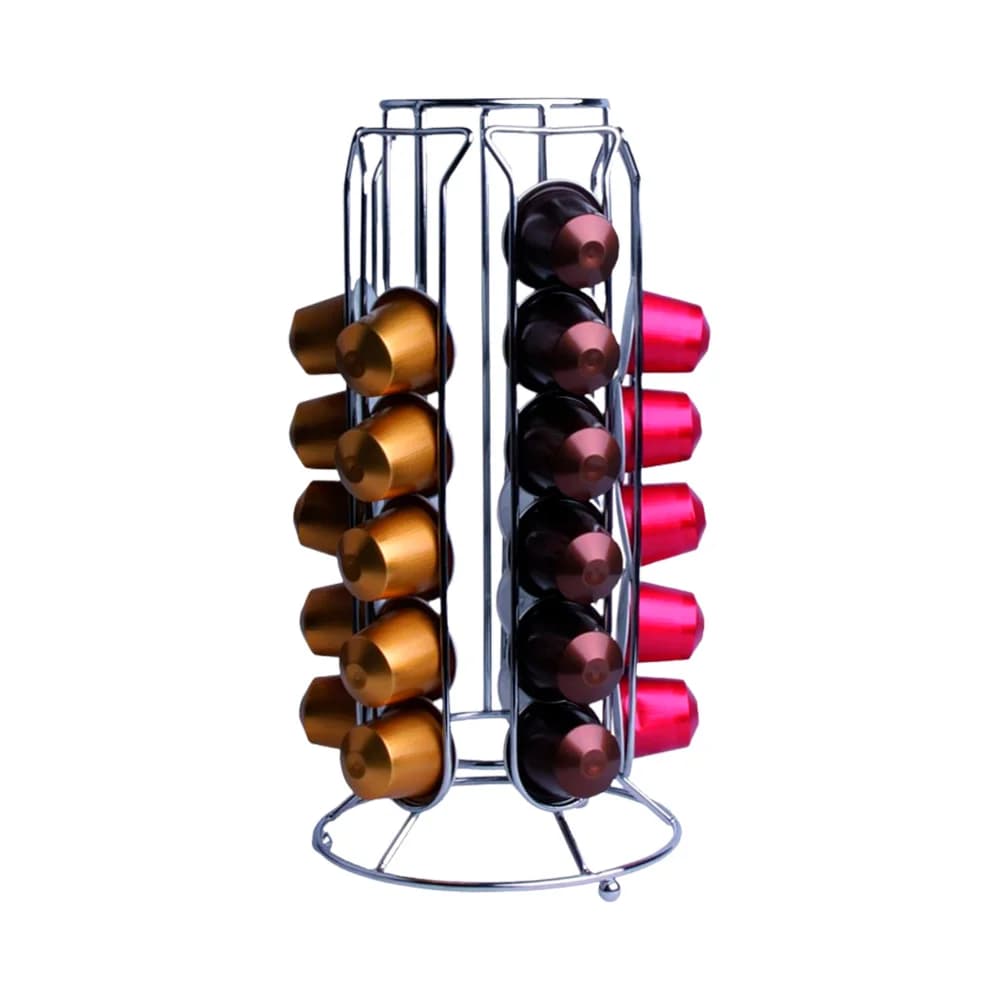 Soporte Para 30 Capsulas Nesspreso Acero Inoxidable 25 X 12 CM — imagen 1 de 1
