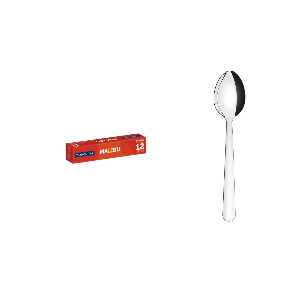 Cuchara De Cafe Tramontina Gastronomia X 12 Unid. Malibu — miniatura 2