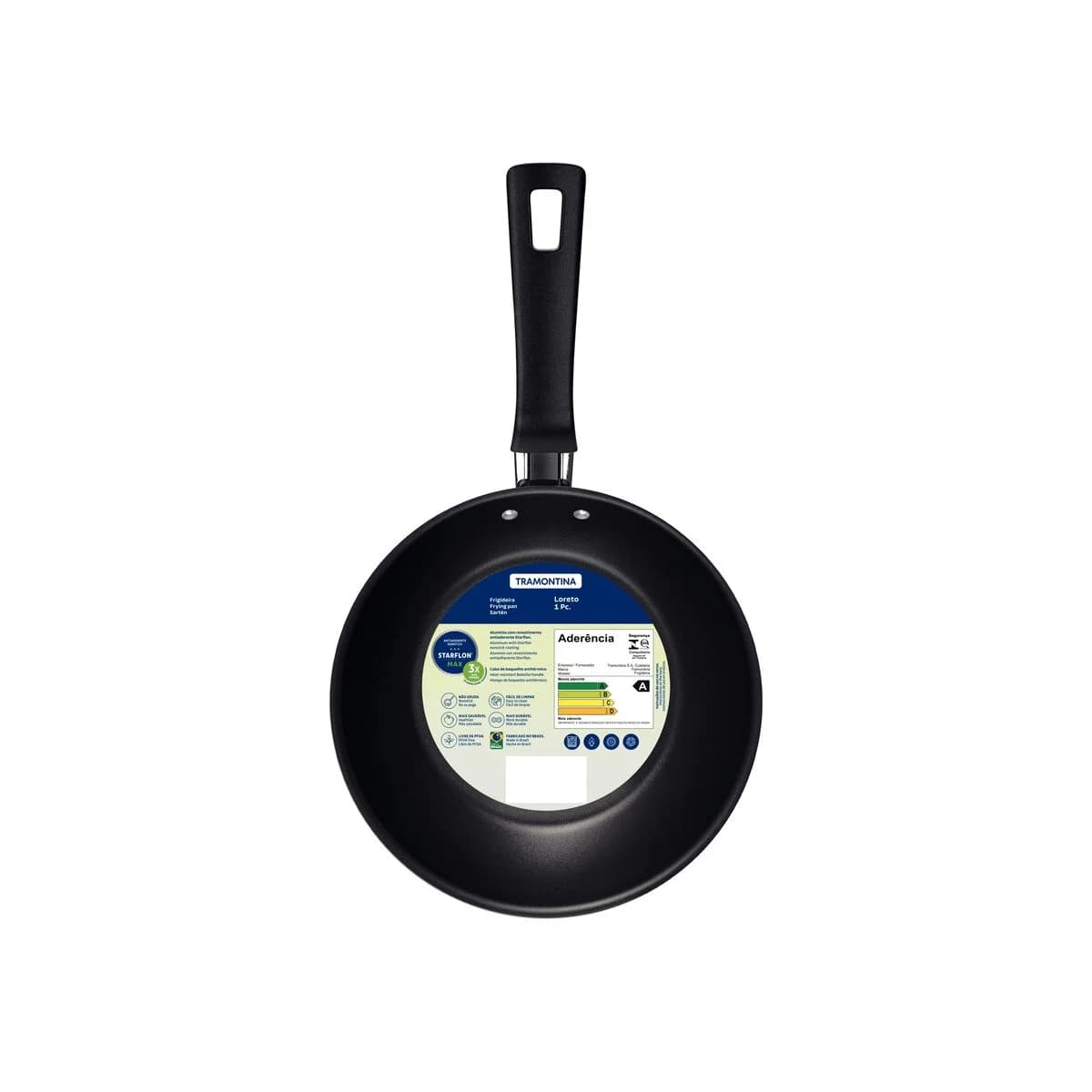 Sarten Tramontina Teflon Antiadherente 16 Cm Loreto — miniatura 2