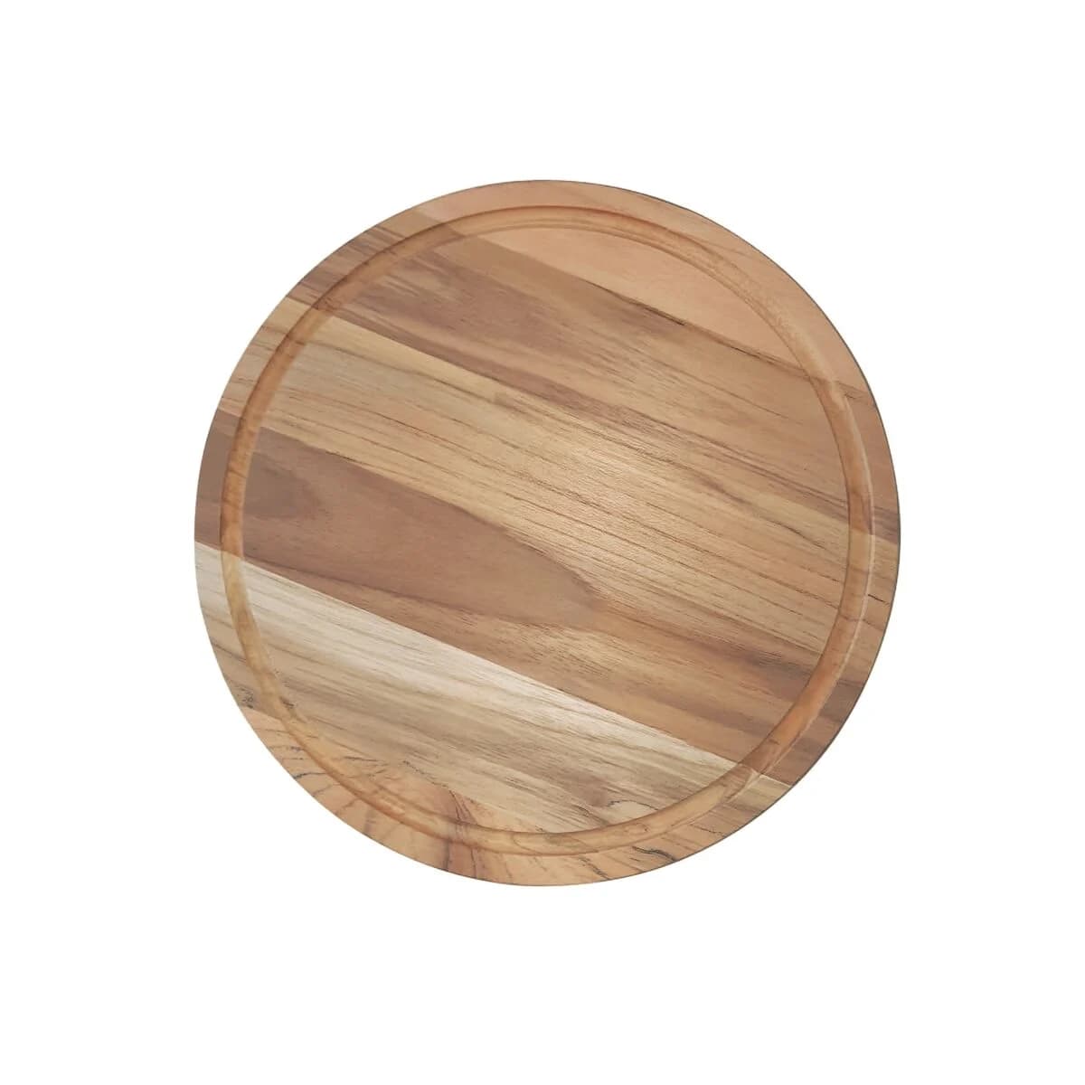 Plato Para Asado Tramontina 26 Cm Madera Teca — imagen 1 de 6