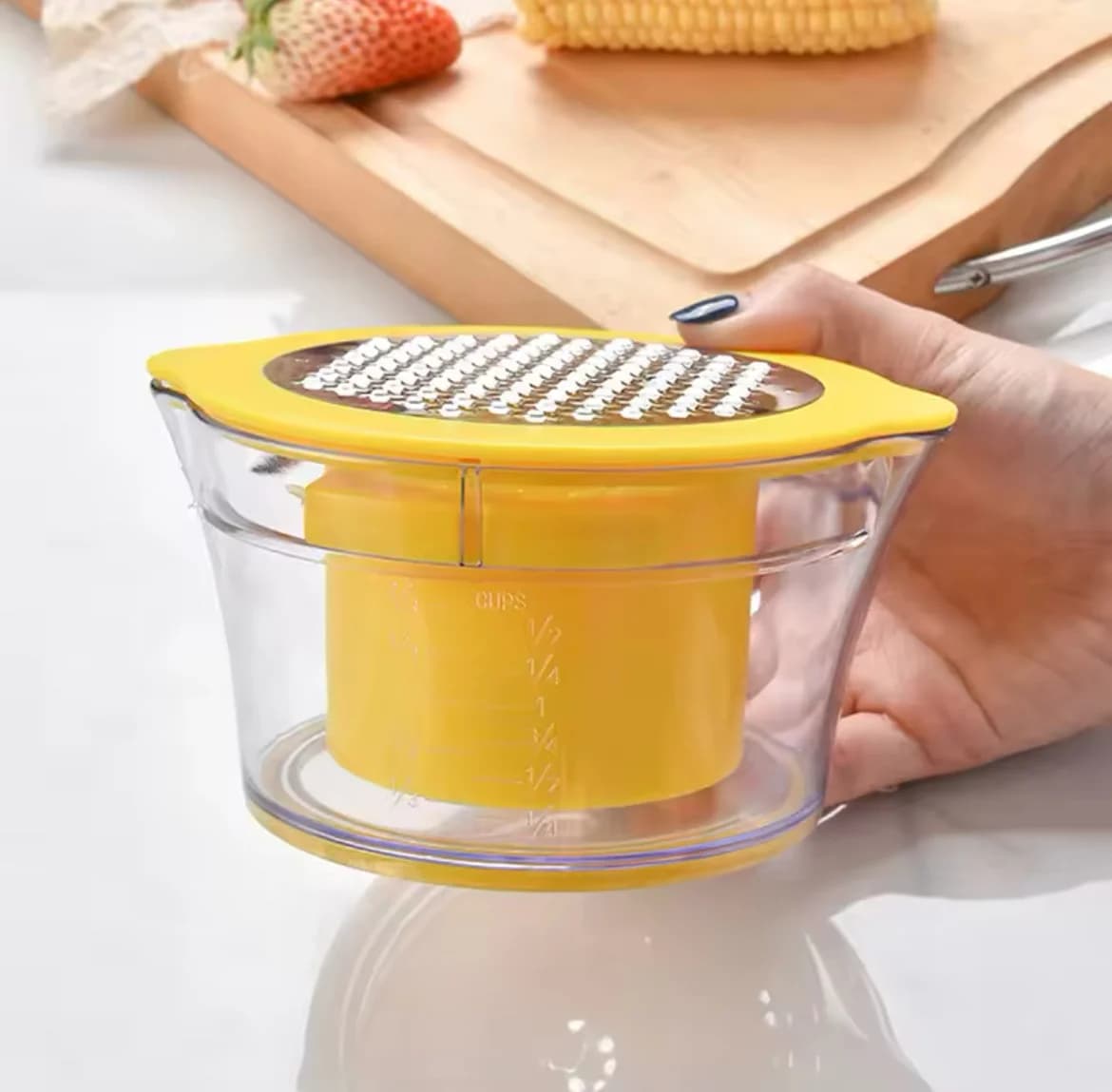 Desgranador De Choclo Manual Maiz Rallador 2 En 1 — miniatura 5