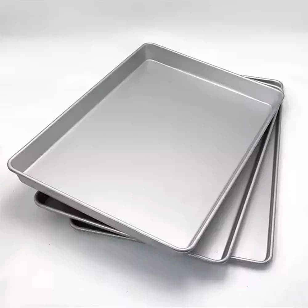 Asadera De Chapa Galvanizada Rectangular 60 X 40 Cm Horno — miniatura 3