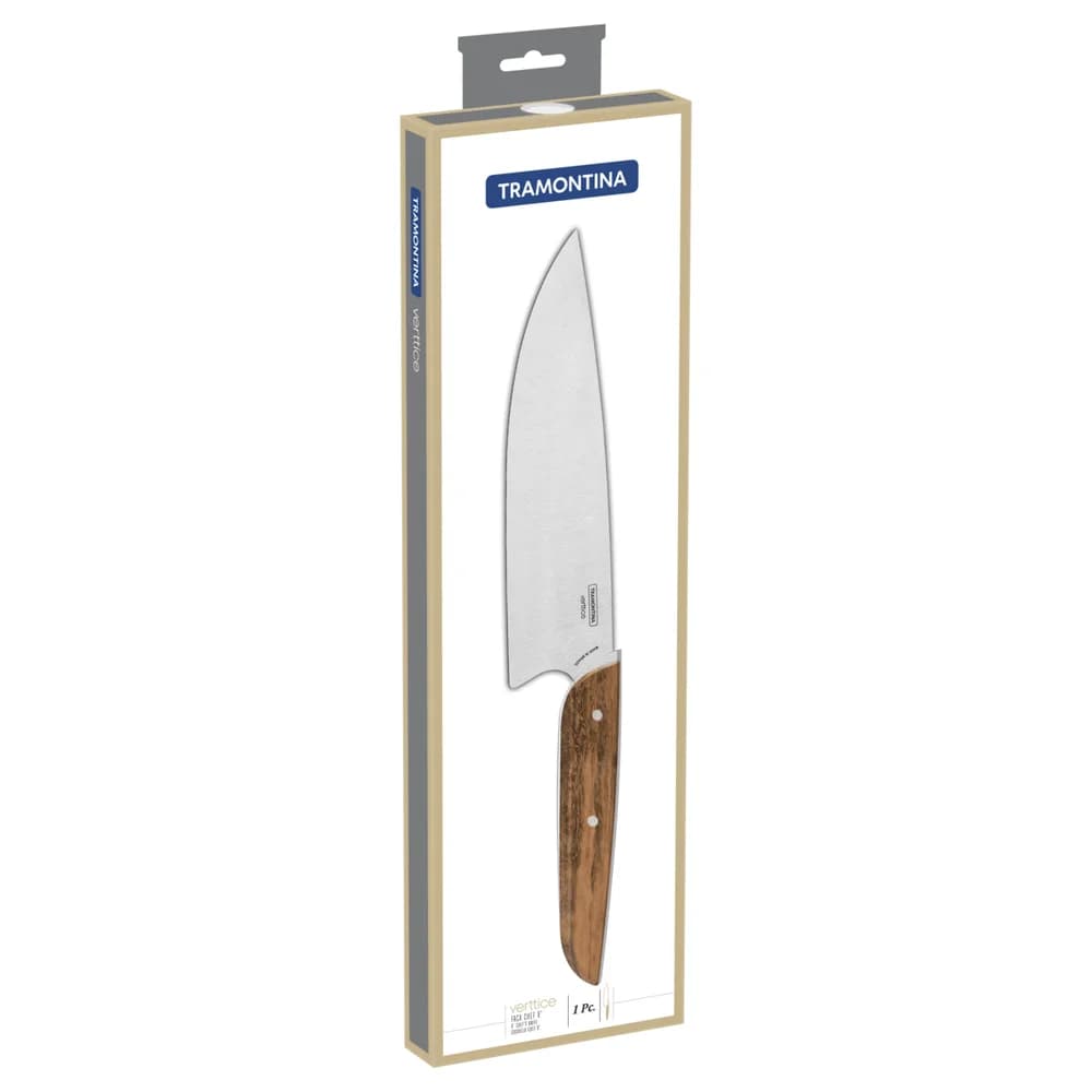 Cuchilla de Chef Tramontina Verttice Acero Inox 8 Pulg — miniatura 2