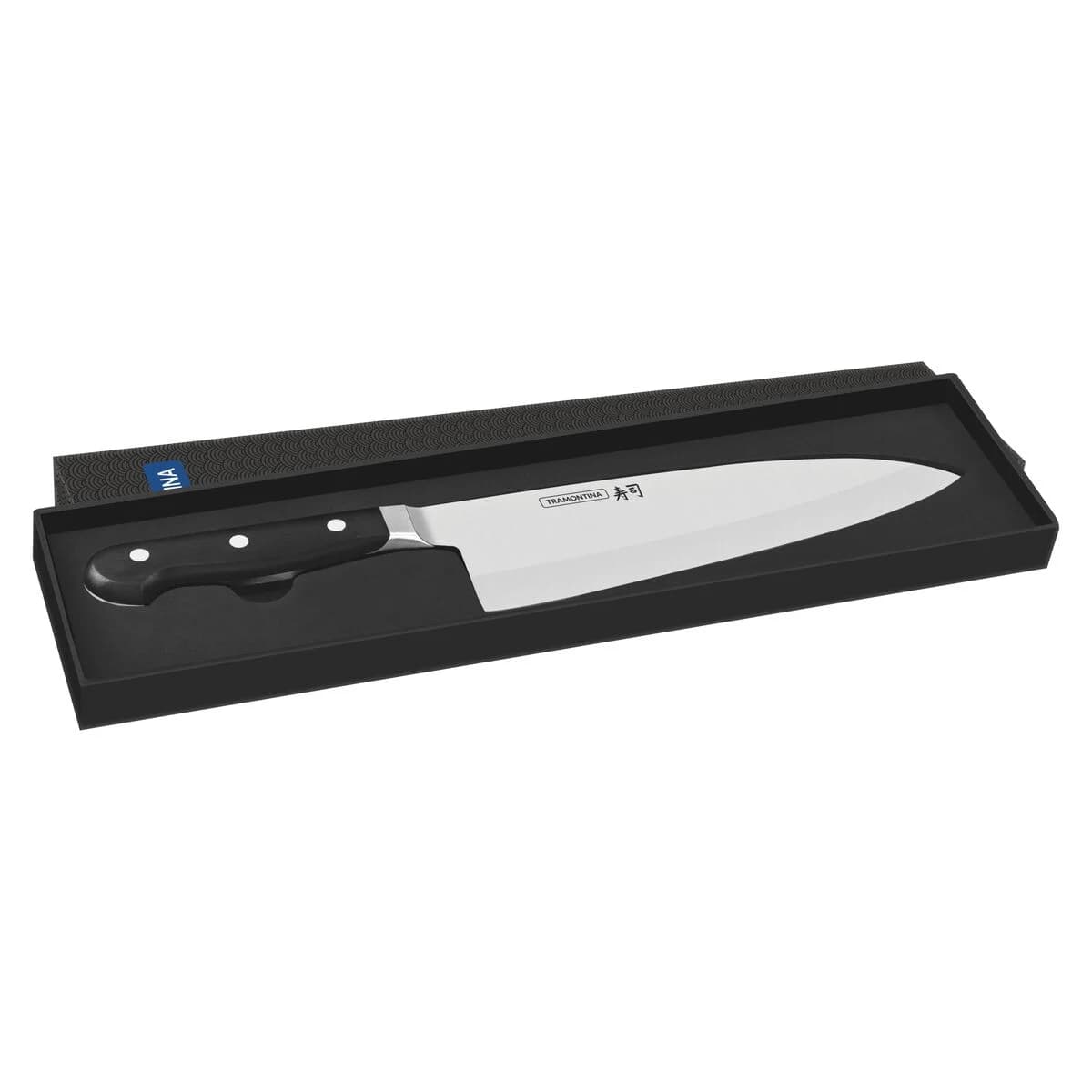 Cuchillo Deba Tramontina Sushi Gold Acero Inox 8 Pulg — miniatura 2