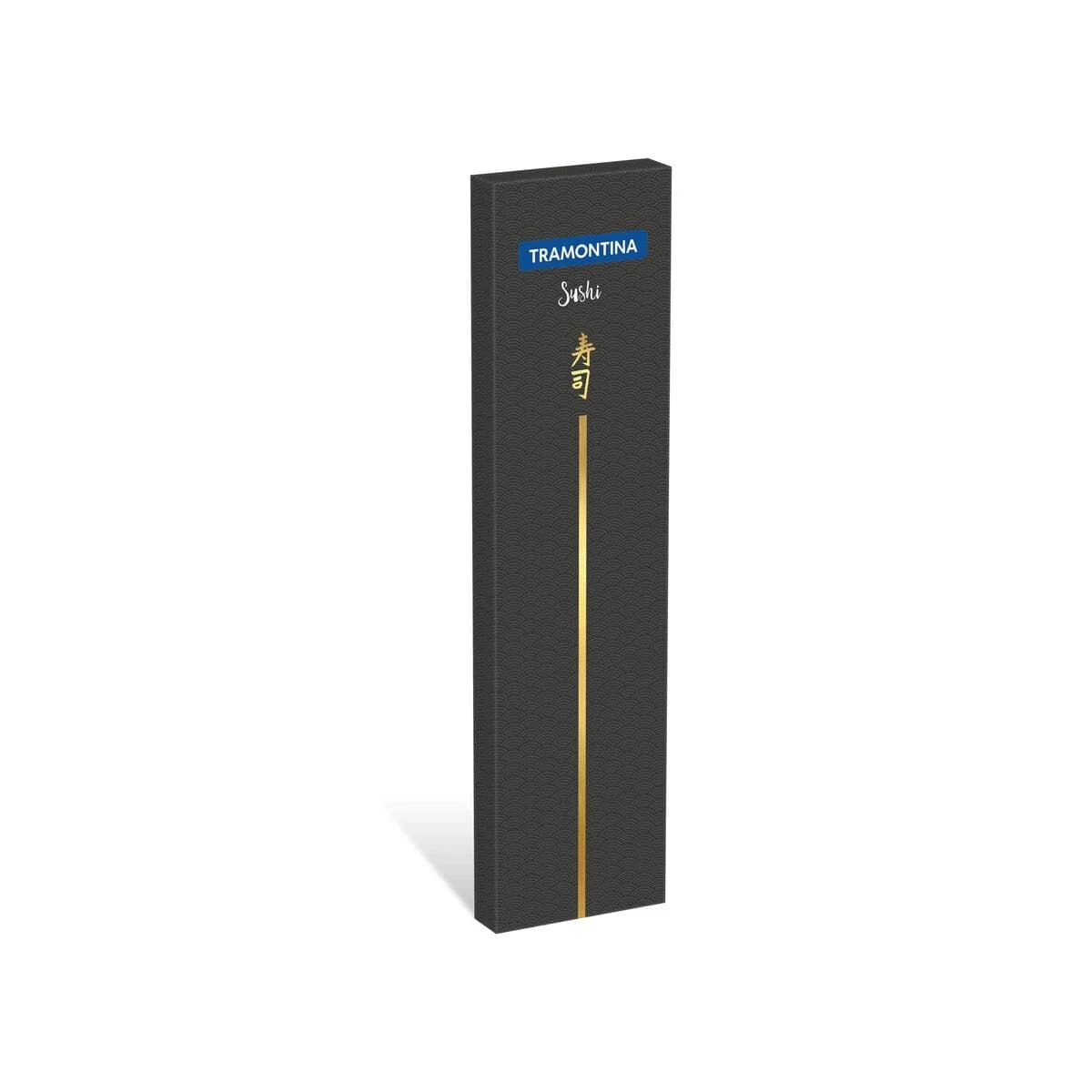 Cuchillo Deba Tramontina Sushi Gold Acero Inox 8 Pulg — miniatura 3