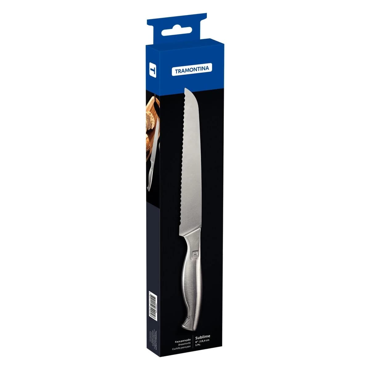 Cuchilla de Pan Tramontina Sublime Acero Inoxidable 8 Pulg — miniatura 2