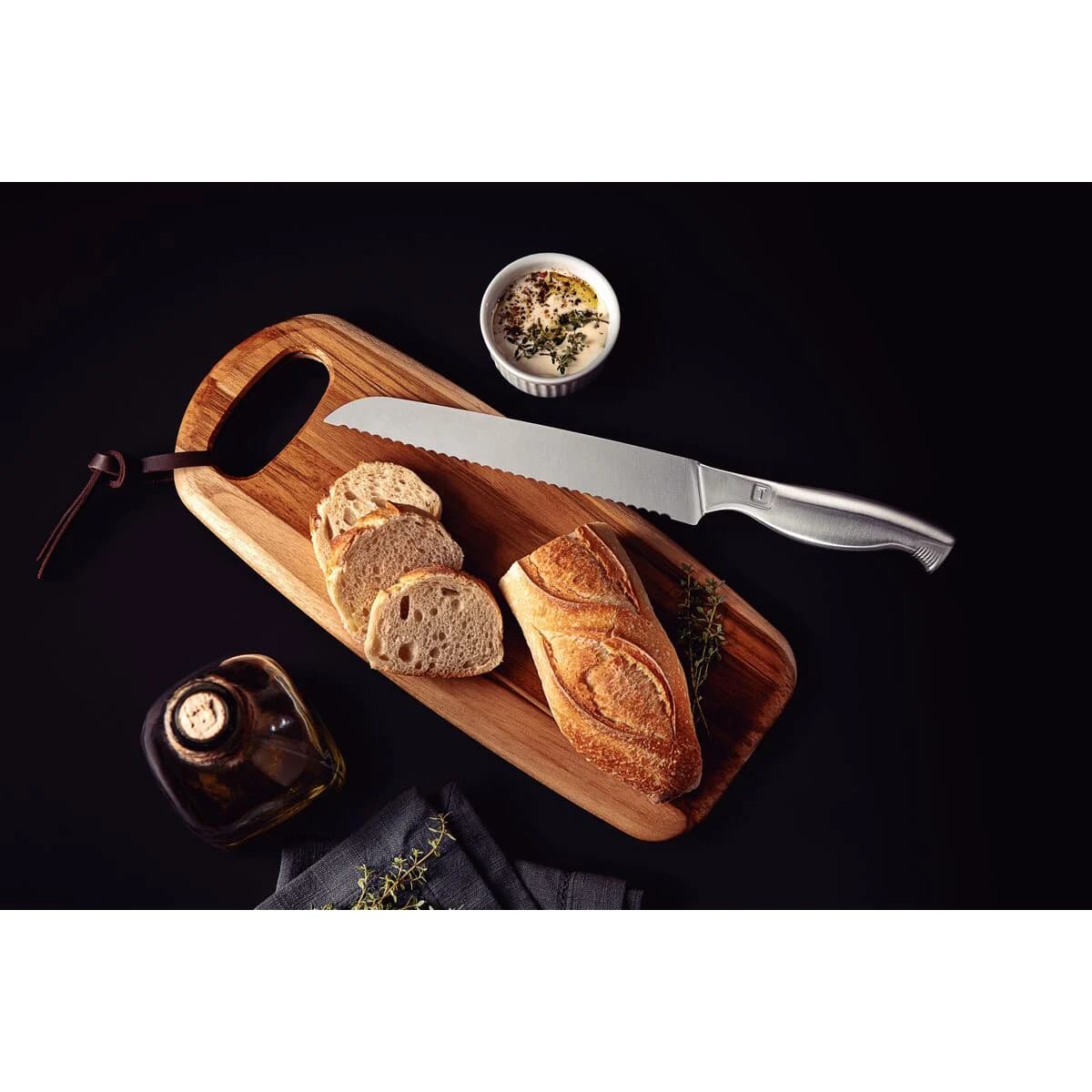 Cuchilla de Pan Tramontina Sublime Acero Inoxidable 8 Pulg — miniatura 3