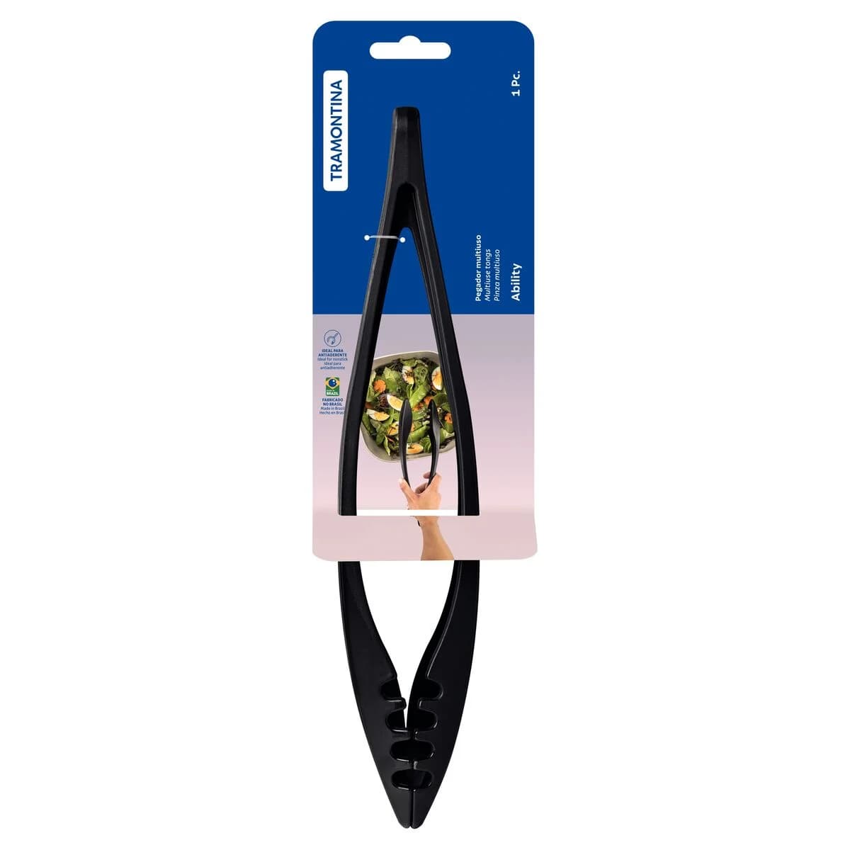 Pinza Multiuso Tramontina Ability de Nylon Negro — miniatura 2