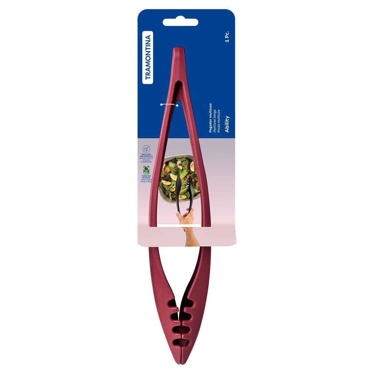 Pinza Multiuso Tramontina Ability de Nylon Rojo — miniatura 2
