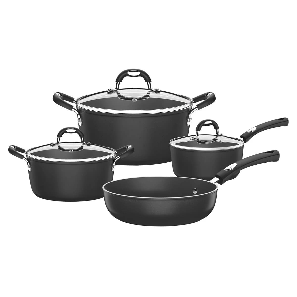 Bateria De Cocina Ollas Tramontina Monaco 4 Piezas Antiadher — imagen 1 de 3