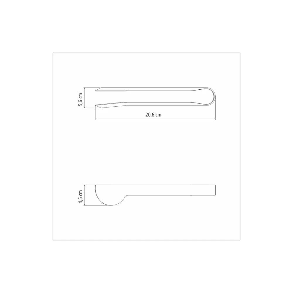 Pinza Para Fiambre Tramontina Acero Inoxidable Utility — miniatura 2