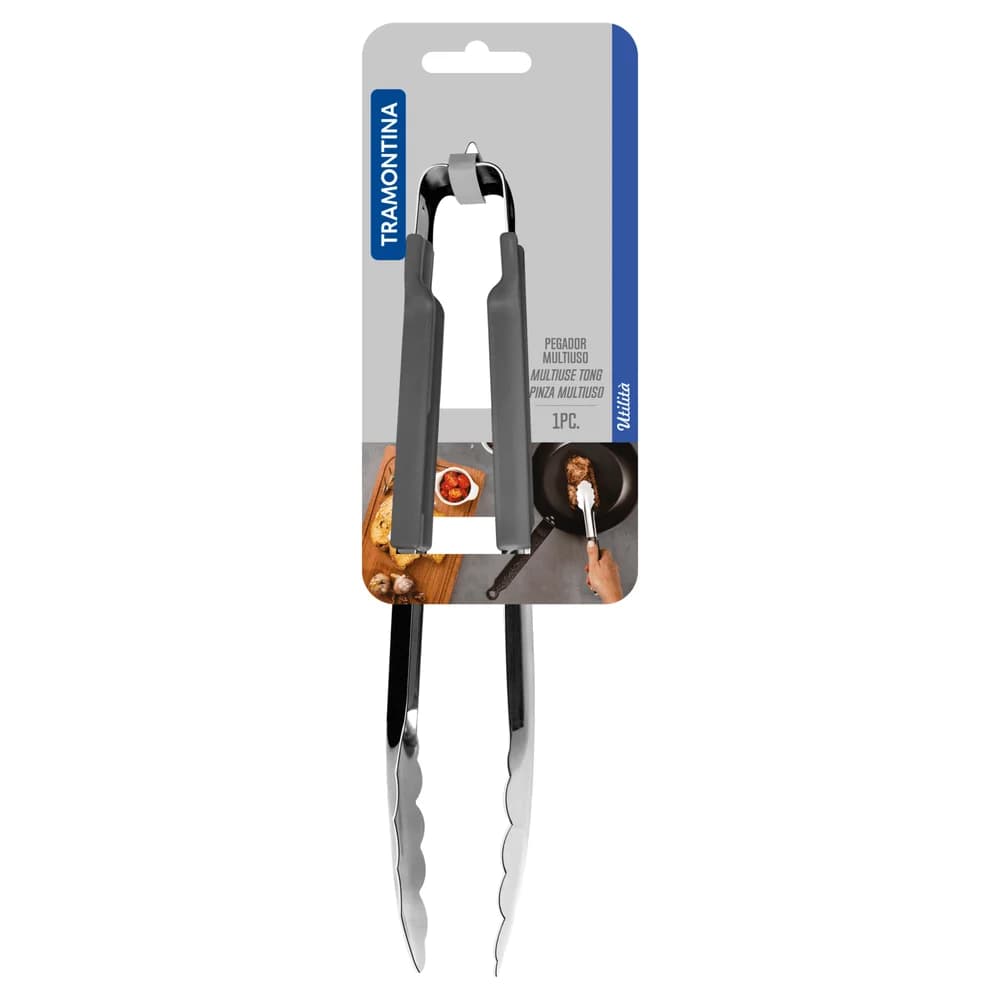 Pinza De Cocina Tramontina Acero Inoxidable 24 Cm Utilita — miniatura 2