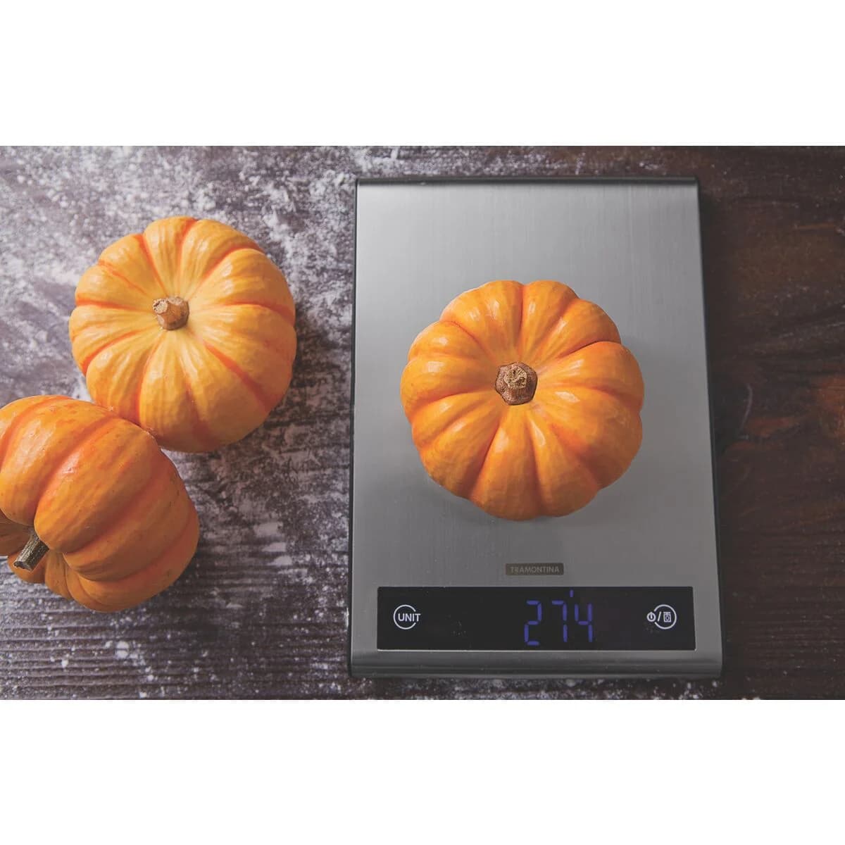 Balanza Digital Cocina Tramontina Acero Inoxidable Utility — miniatura 6