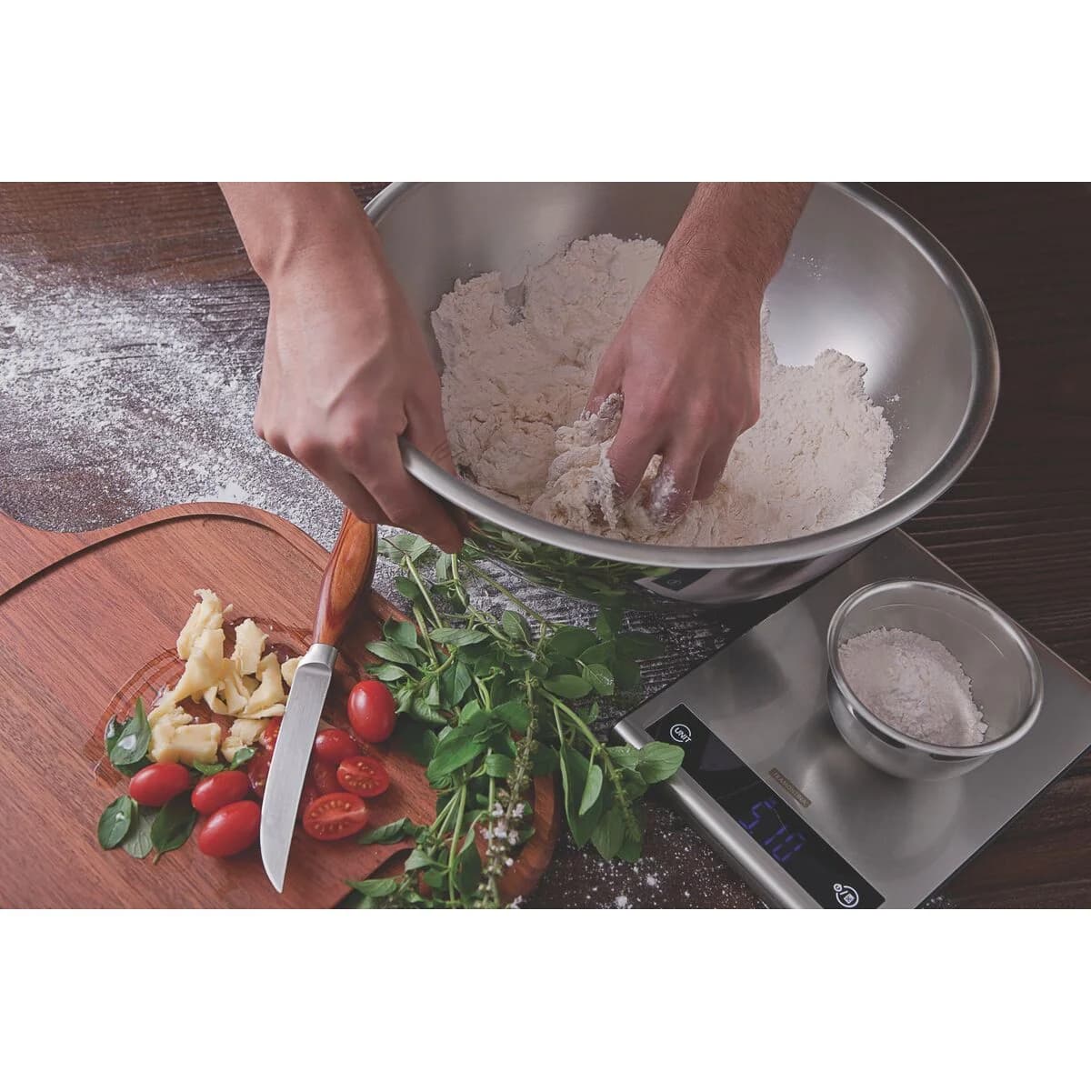 Balanza Digital Cocina Tramontina Acero Inoxidable Utility — miniatura 7