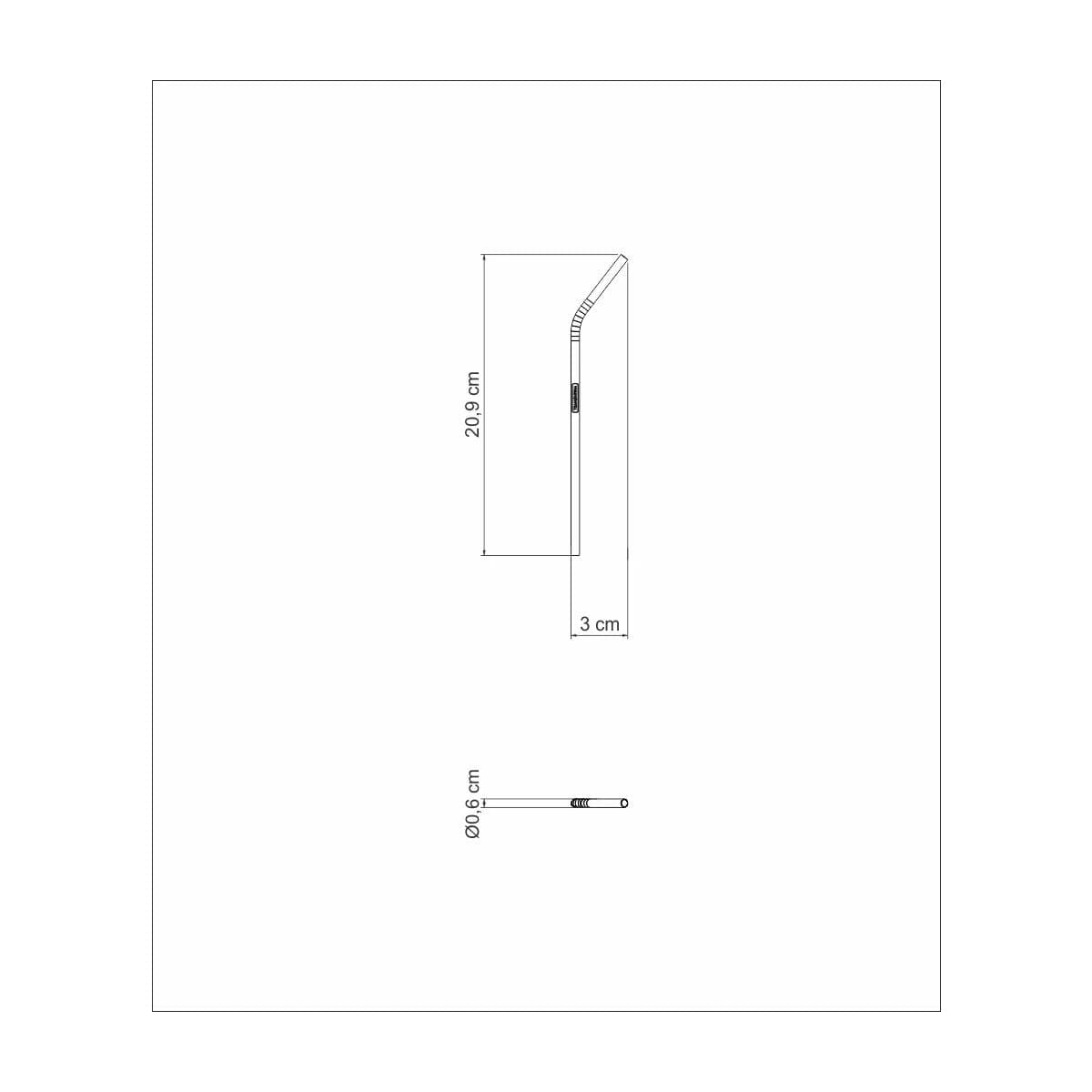 Sorbito De Acero Inoxidable Tramontina 21 Cm X Unidad — miniatura 2