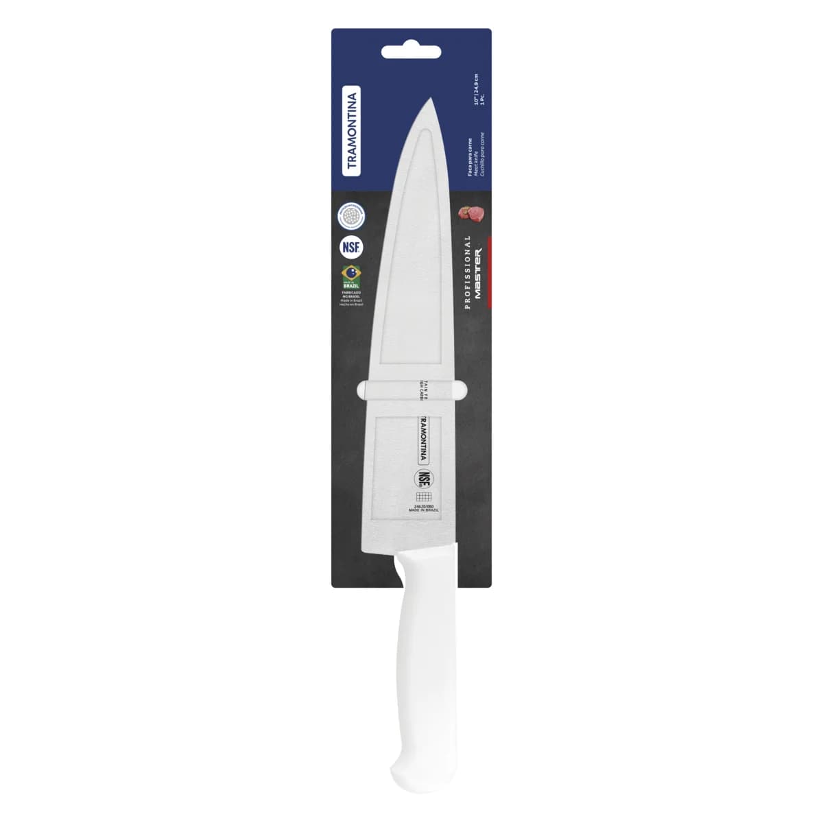 Cuchilla De Acero Inoxidable Tramontina Profesional 10 Pulg — miniatura 3