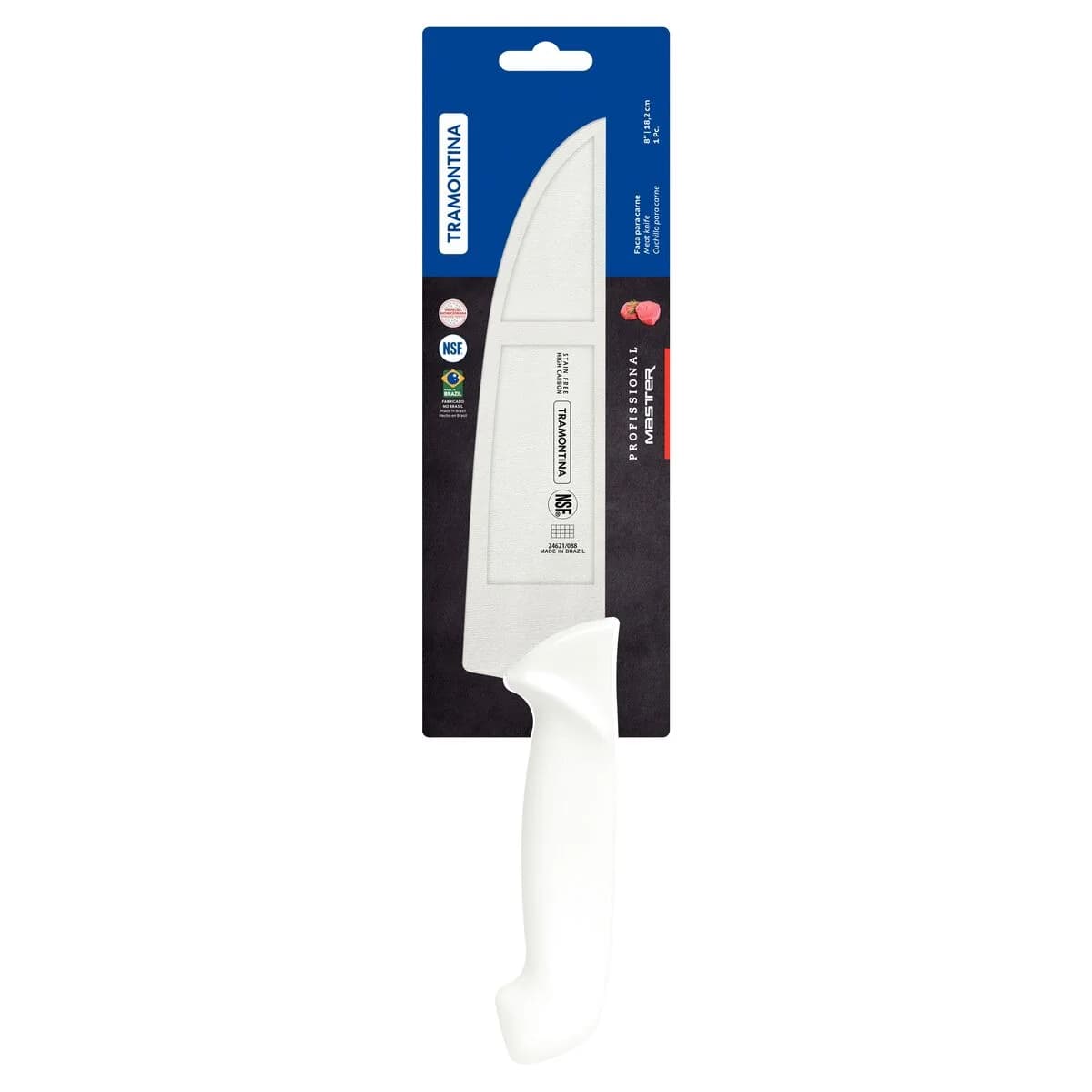 Cuchilla De Carne Tramontina Acero Inoxidable Master 8 PuLG — miniatura 2
