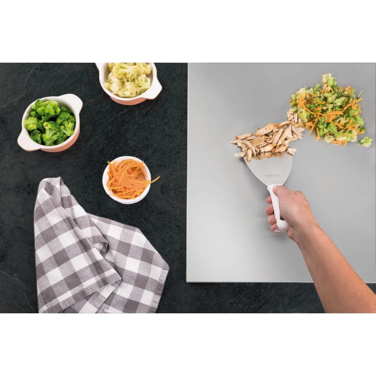 Espatula Para Hamburguesa Tramontina Acero Inoxidable 4 — miniatura 4