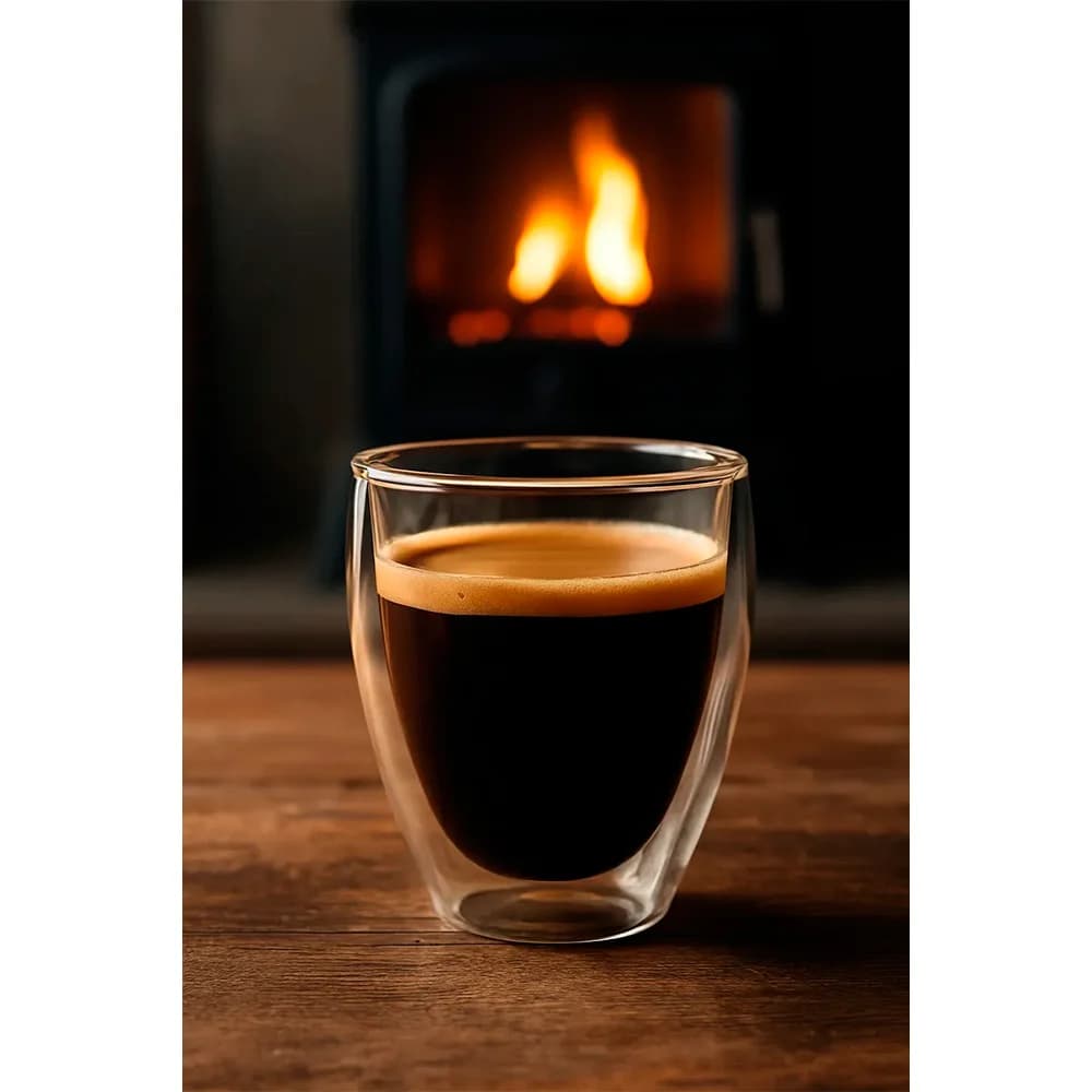 Vaso Doble Pared Vidrio Borosilicato 350 Ml Cafe Te — miniatura 2