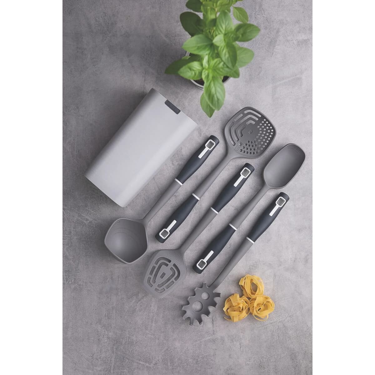 Juego de Utensilios Tramontina Verano Onix con Soporte 6 Pz — miniatura 4