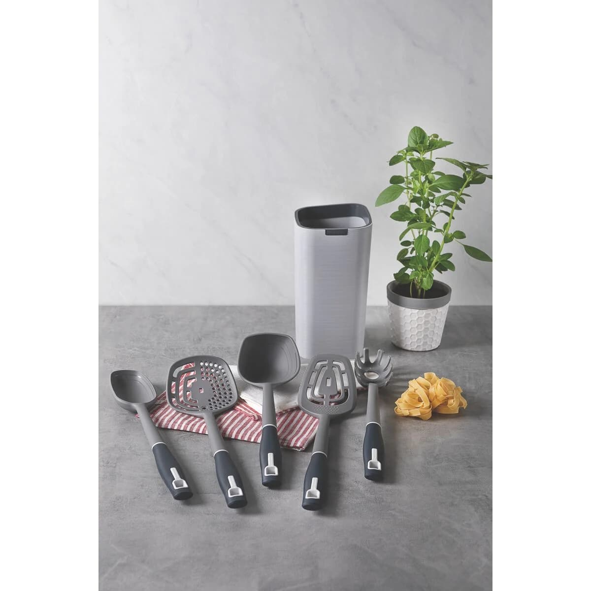 Juego de Utensilios Tramontina Verano Onix con Soporte 6 Pz — miniatura 5