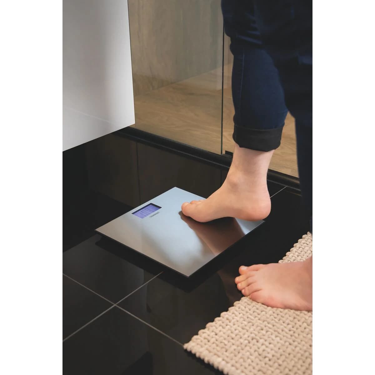 Balanza Digital de Baño Tramontina Adatto Acero Inoxidable — miniatura 3