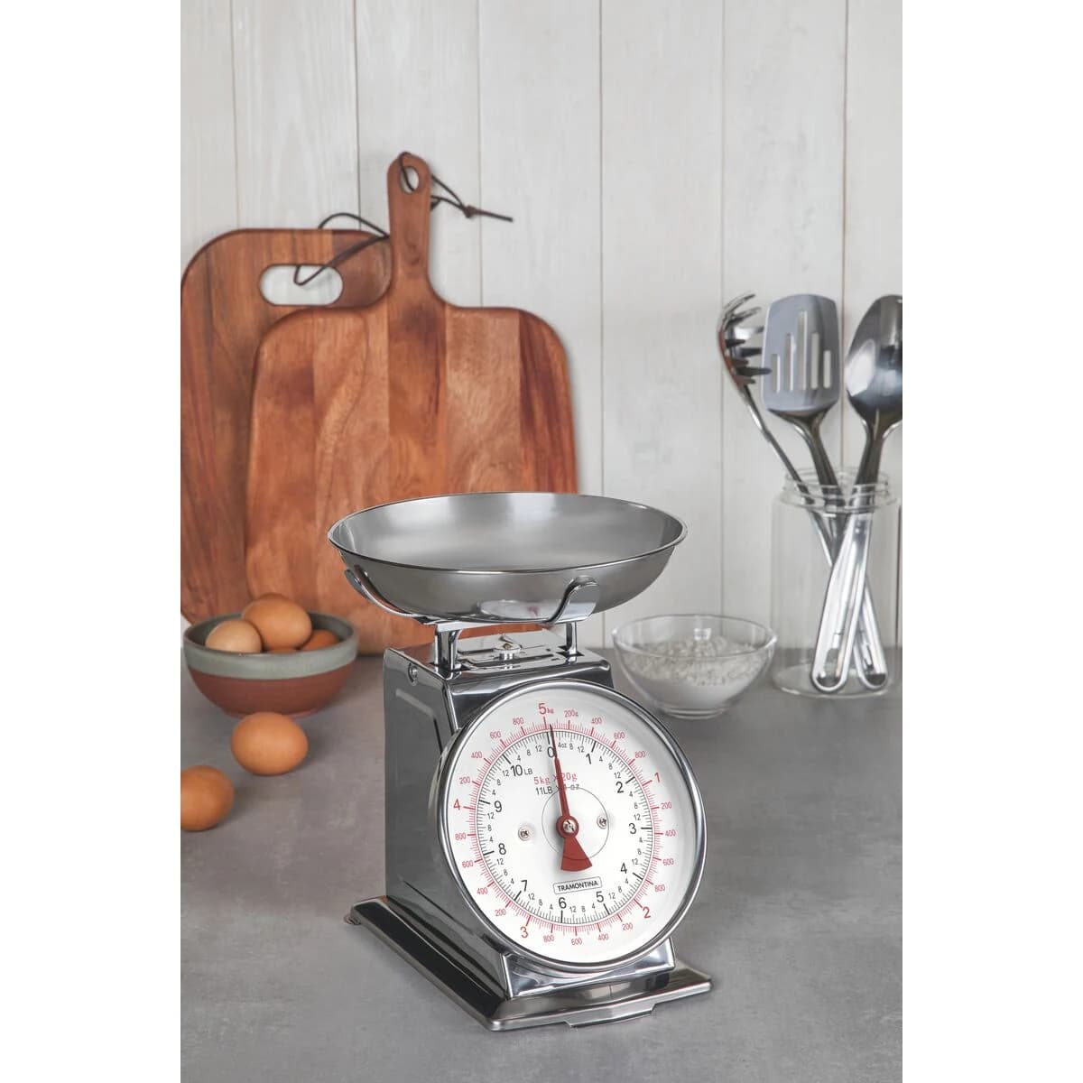 Balanza Analogica para Cocina Tramontina Adatto 5 KG — miniatura 3