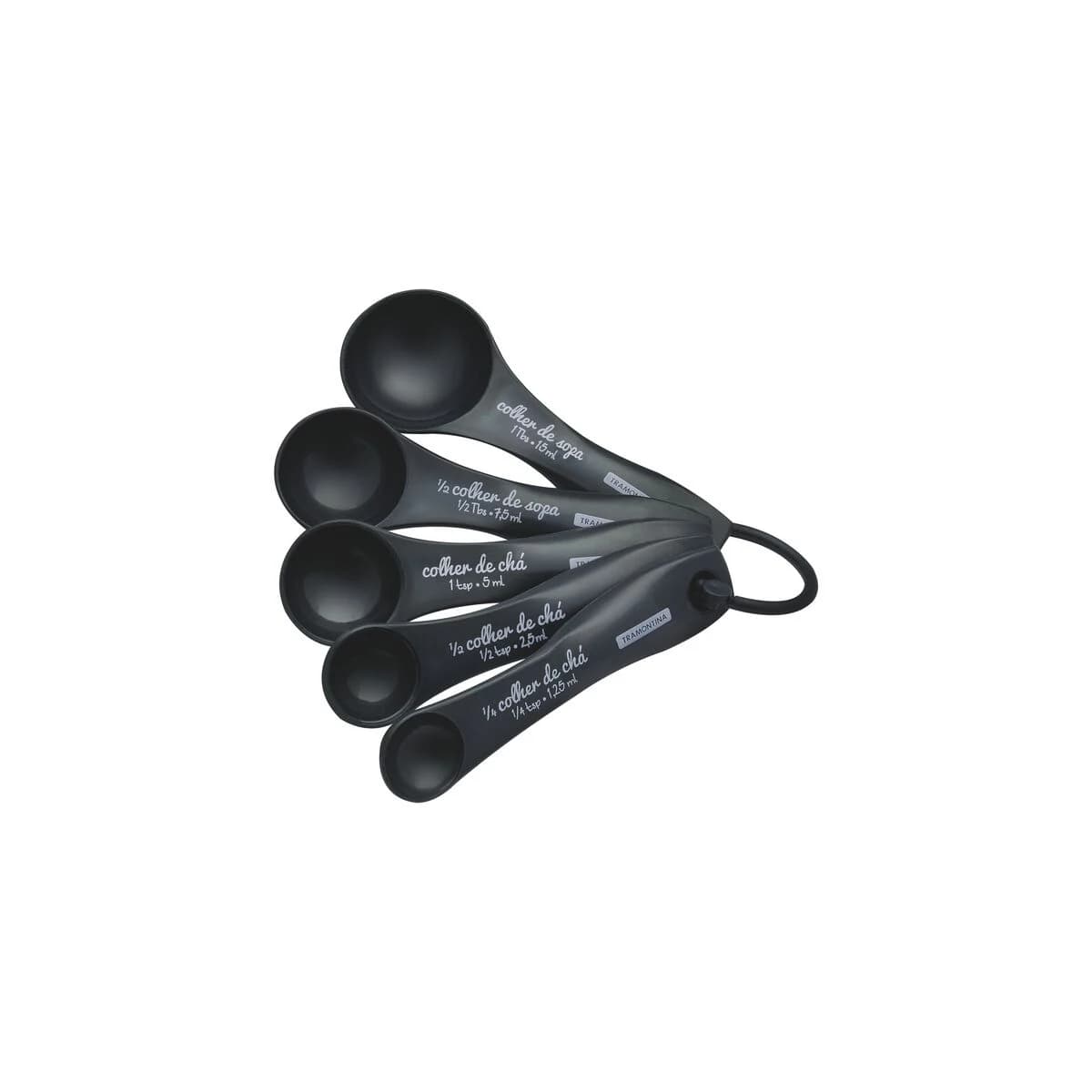 Juego de Cucharas Medidoras Tramontina Utilita 5 Piezas — imagen 1 de 3