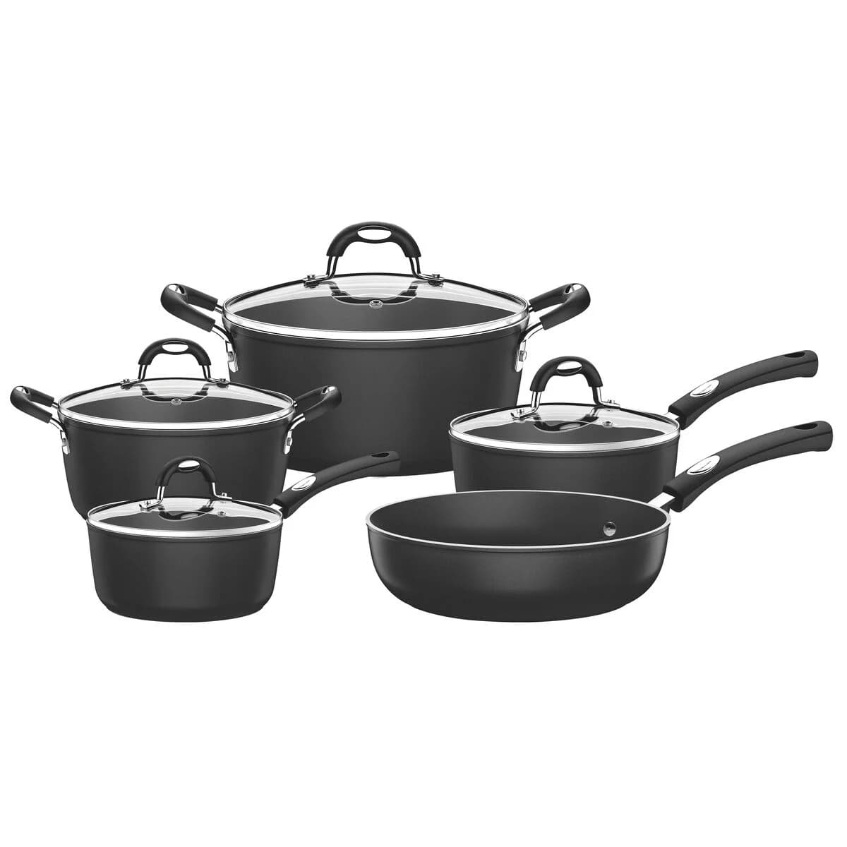 Bateria de Cocina Tramontina Monaco Ollas Induccion 5 Pz — imagen 1 de 3