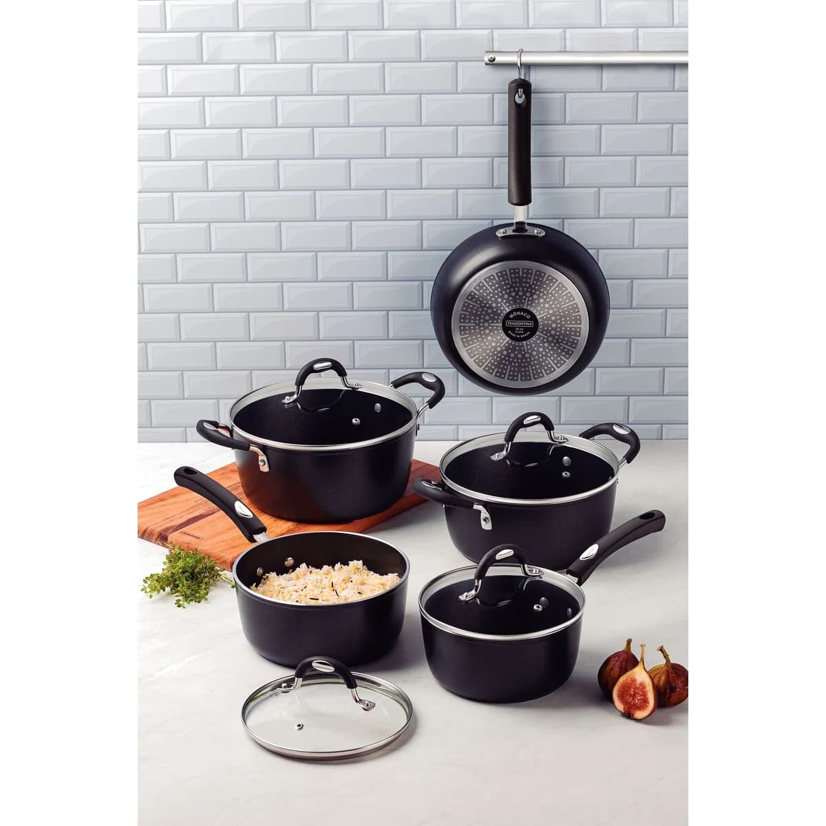 Bateria de Cocina Tramontina Monaco Ollas Induccion 5 Pz — miniatura 3