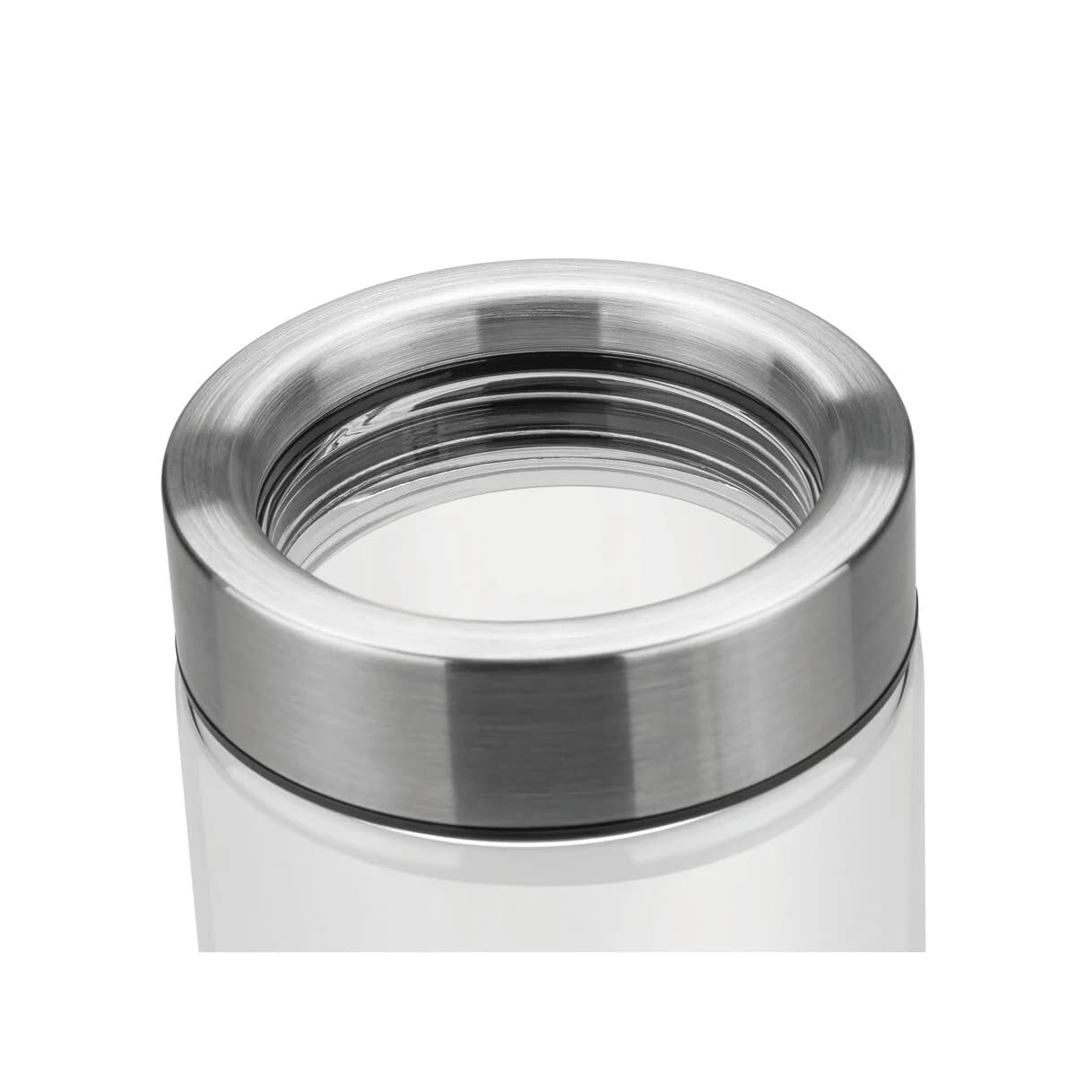 Frasco De Vidrio Tramontina Purezza Tapa Acero 700 Ml — miniatura 4