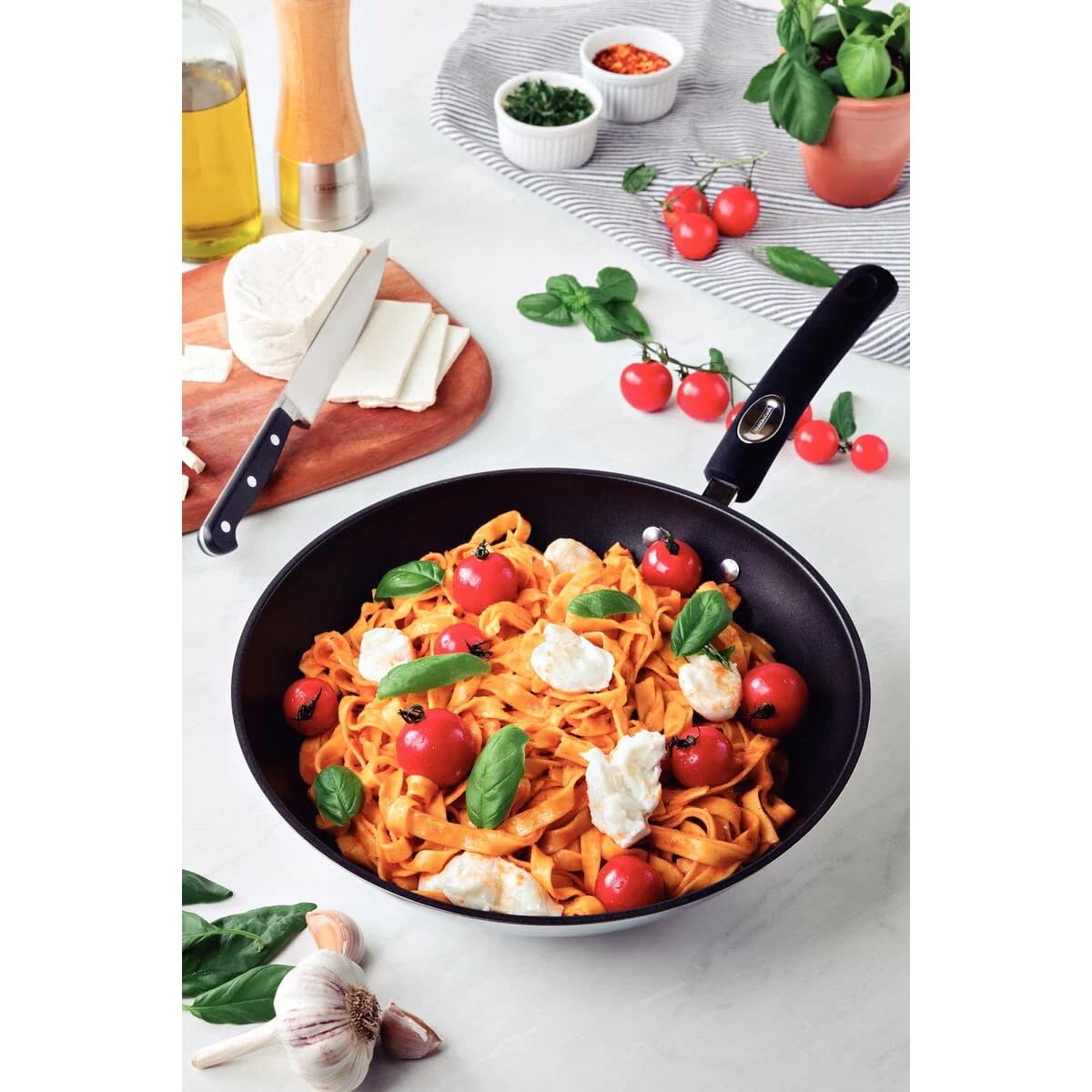 Wok Tramontina Silicone Induccion Triple Fondo 28 CM — miniatura 5