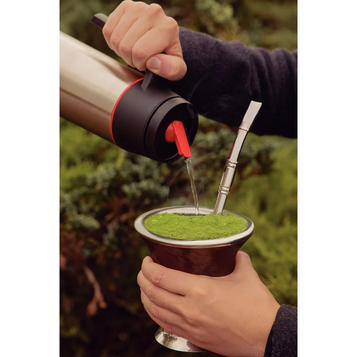 Bombilla Mate Tramontina Ilex Acero Inoxidable Rosca 23 cm — miniatura 4