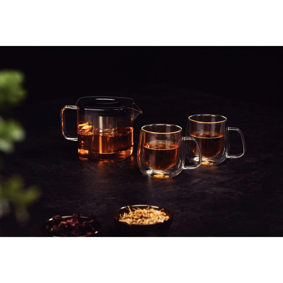 Tetera Vidrio Acero Inoxidable Infusor de 600 ml Tramontina — miniatura 10