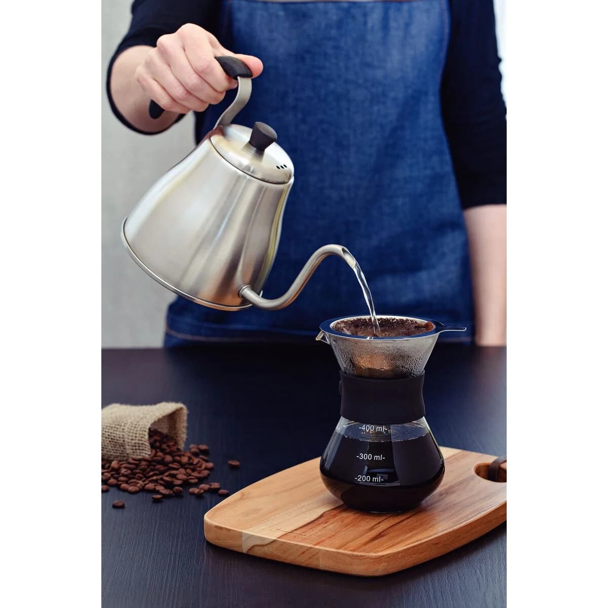 Tetera Tramontina Cuello de Ganso en Acero Inoxidable 1,2 L — imagen 6 de 8