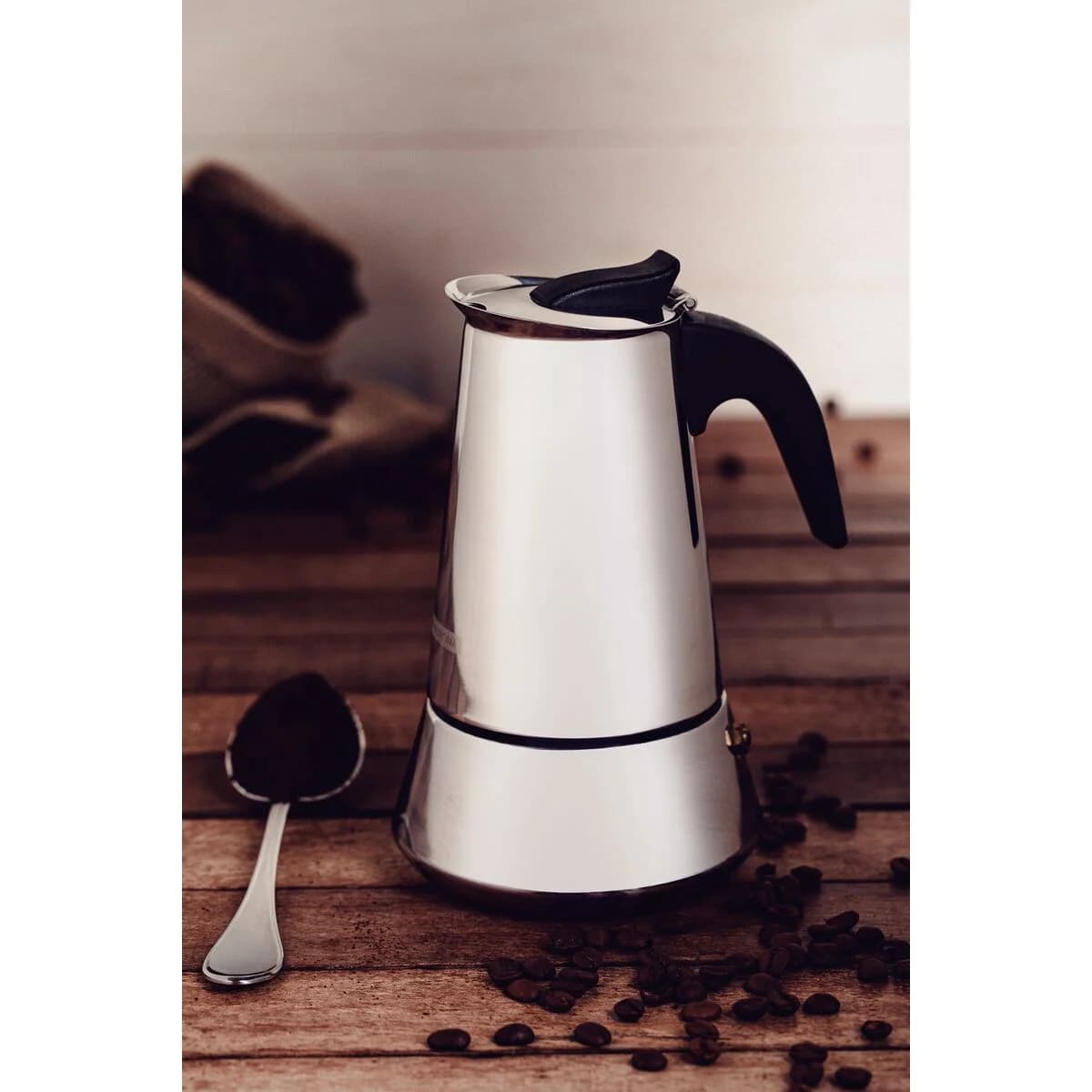 Cafetera Italiana Tramontina Acero Inoxidable 350 ml — miniatura 6