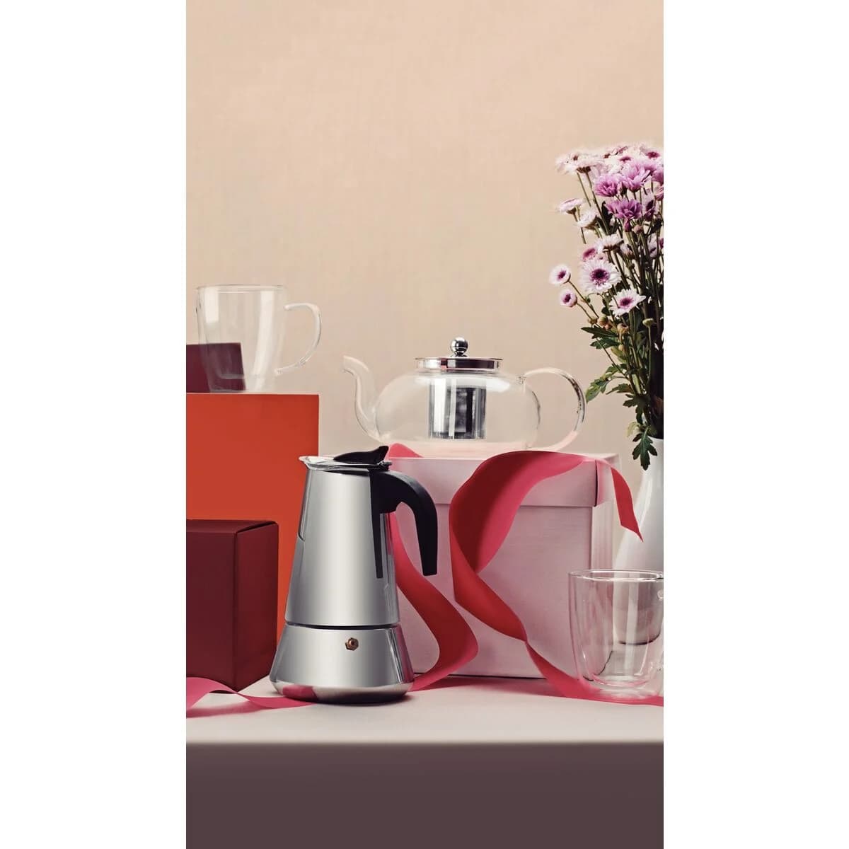 Cafetera Italiana Tramontina Acero Inoxidable 350 ml — miniatura 7