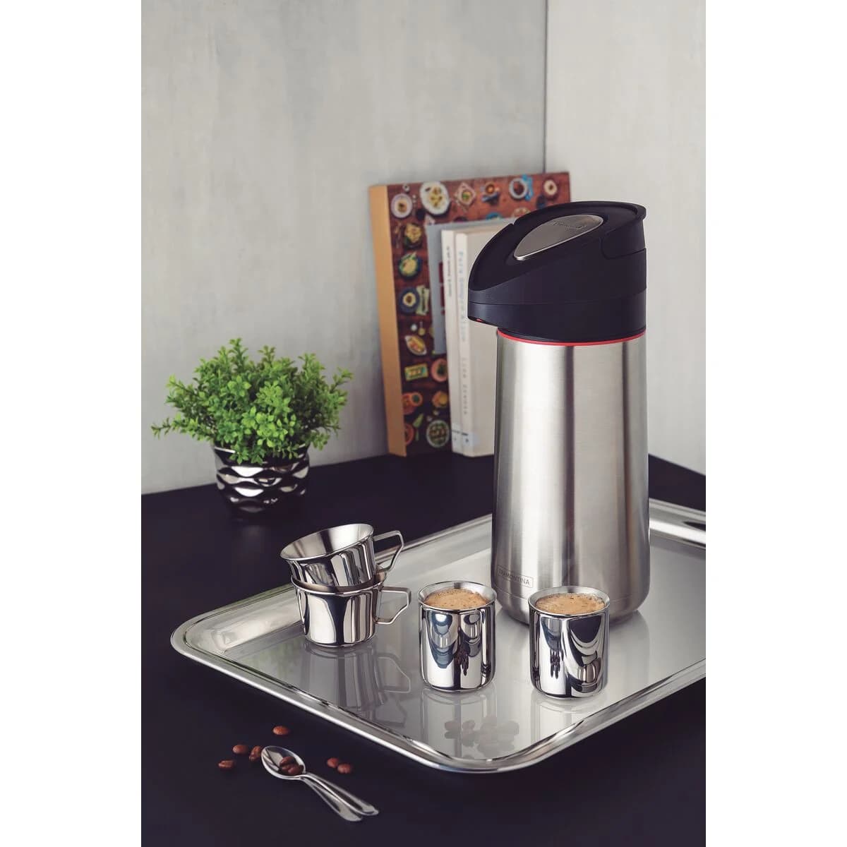 Bandeja Retangular Tramontina Buena Acero Inox 49x33 cm — imagen 5 de 5