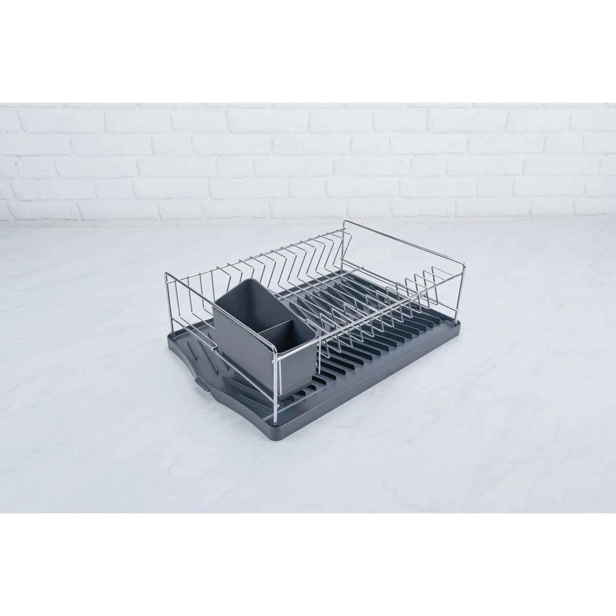 Escurridor Platos Tramontina Plurale Acero Inox con Bandeja — miniatura 5