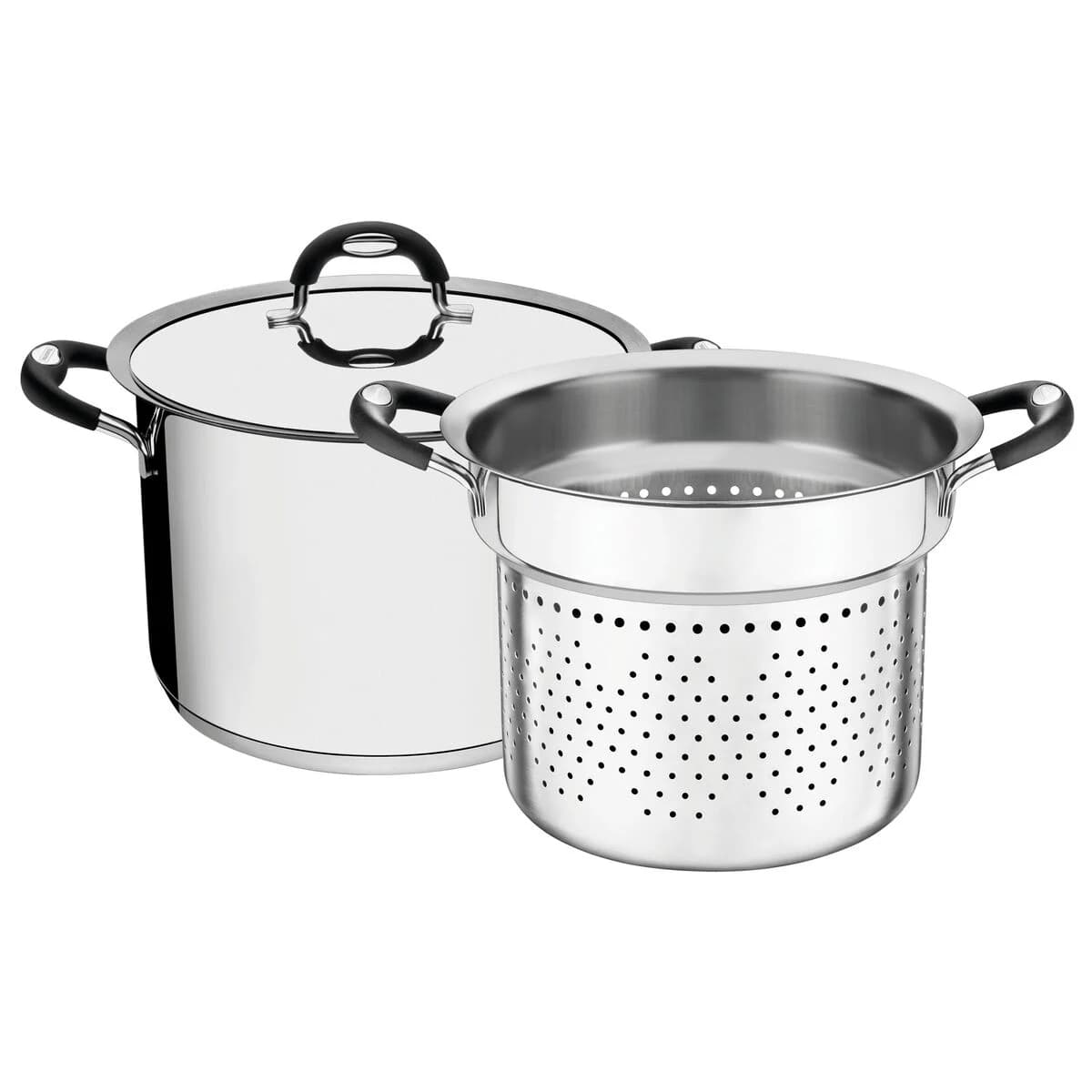 Juego Cozi Pasta Tramontina Triple Fondo Induccion 24 CM — imagen 1 de 4