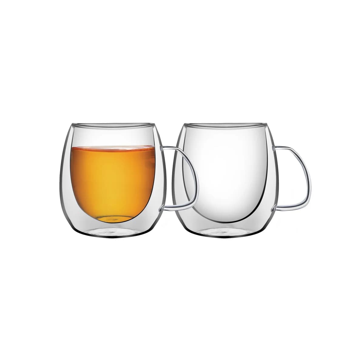 Taza Doble Vidrio Tramontina Cafe x2 Unid. 200 ml — imagen 1 de 3