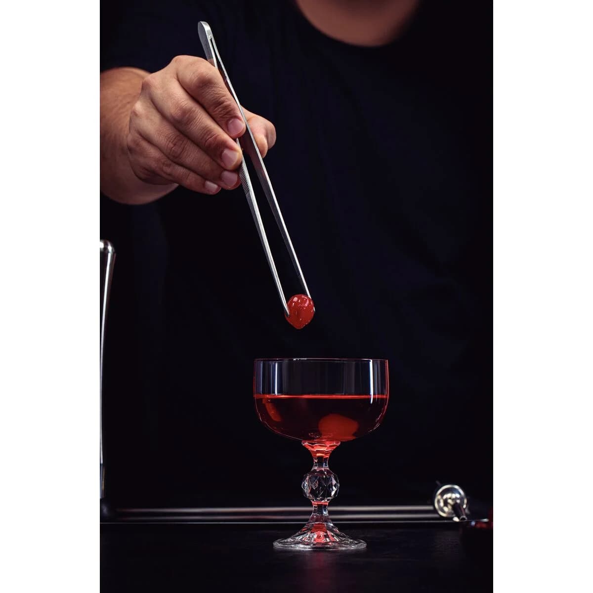 Pinza de Precision Tramontina Cocteleria Acero Inox 24 CM — miniatura 5