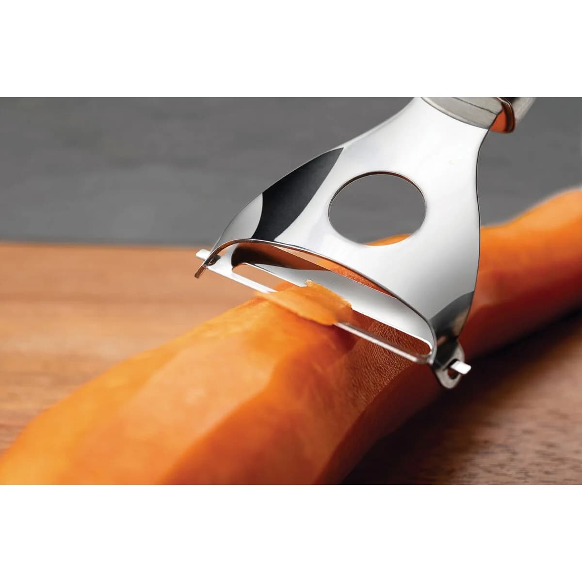 Pelador de Verduras Tramontina Acero Inoxidable Marffim — miniatura 4